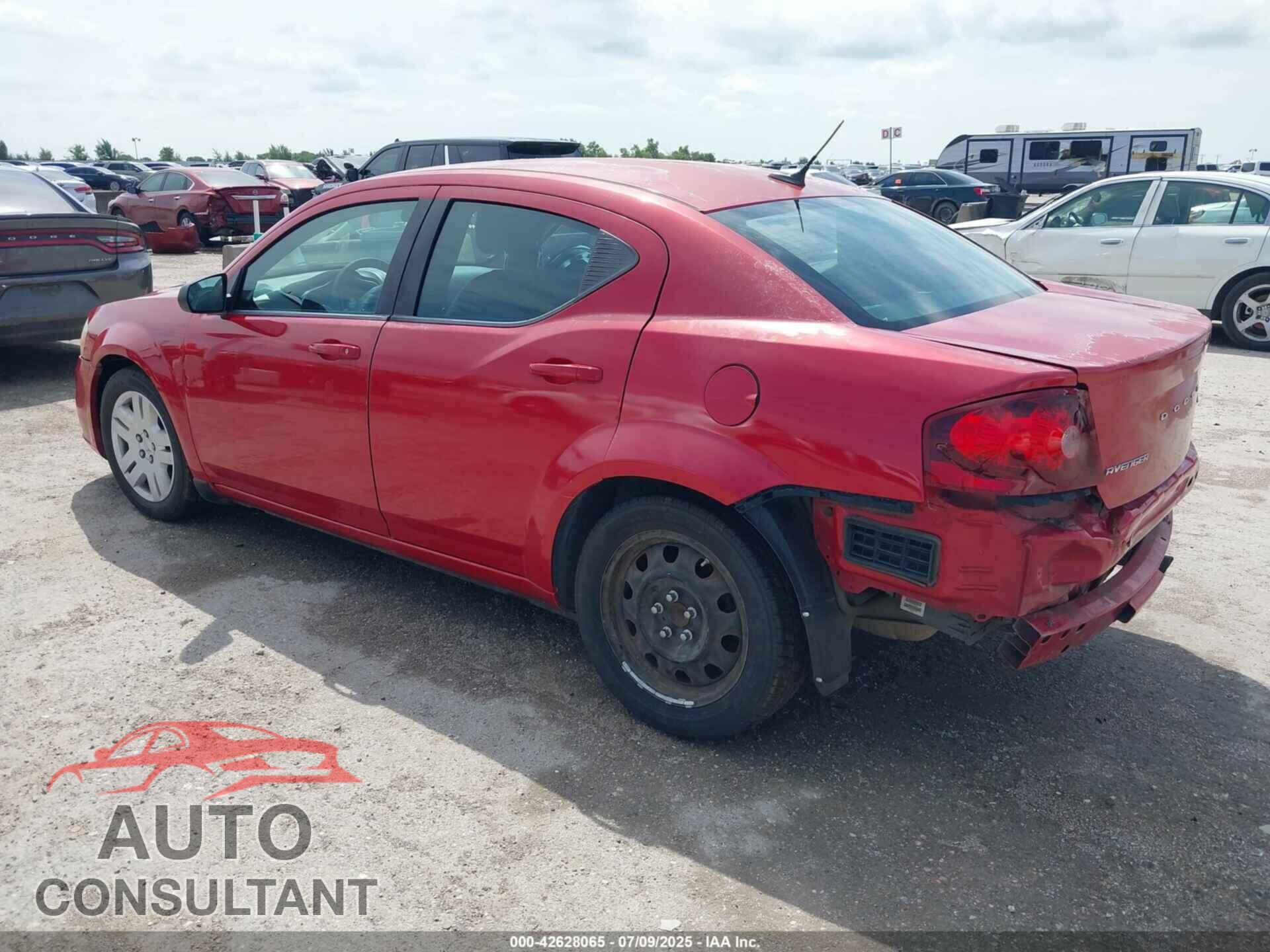 DODGE AVENGER 2013 - 1C3CDZAB2DN729751
