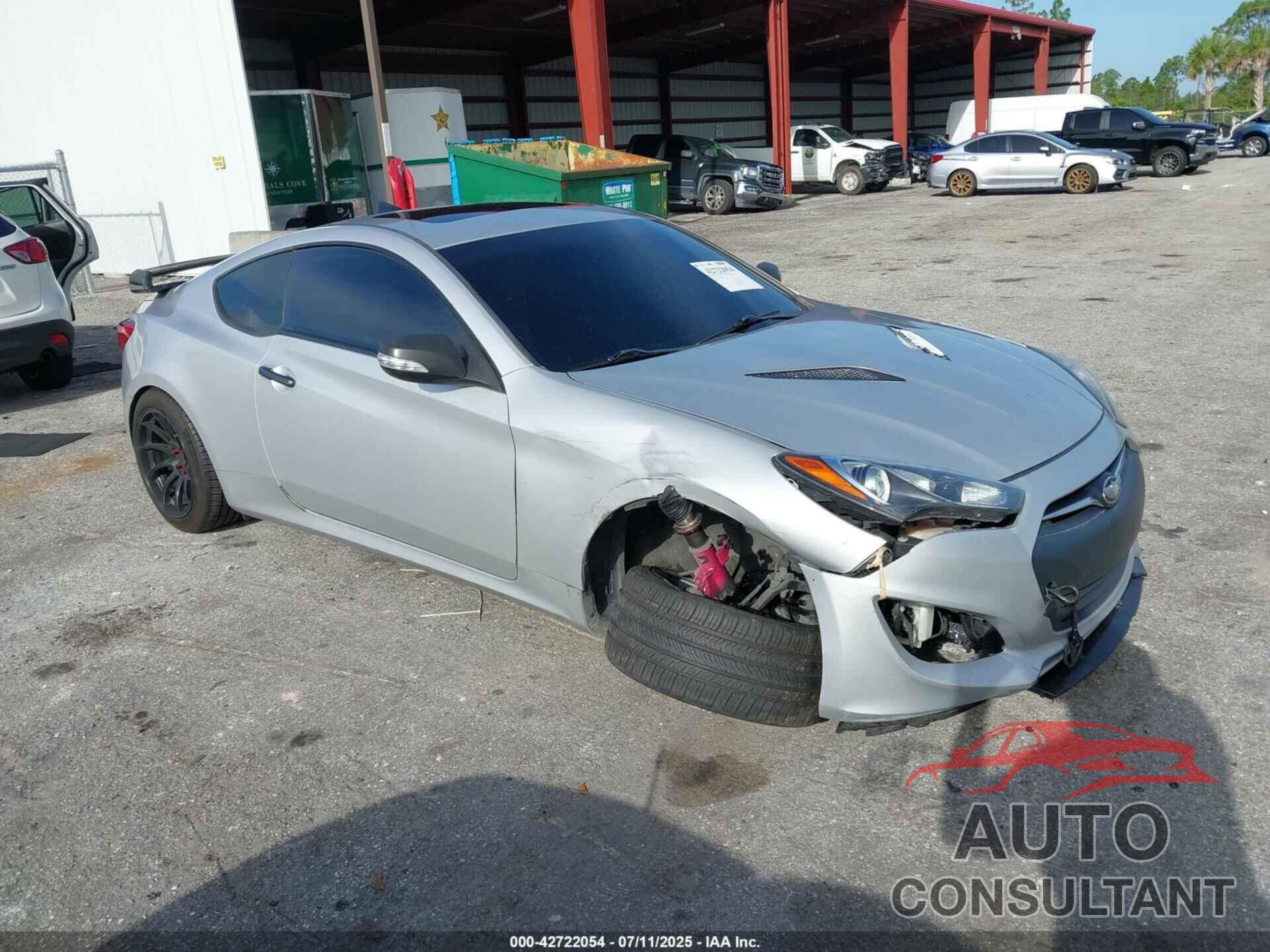 HYUNDAI GENESIS COUPE 2014 - KMHHU6KJ4EU119603