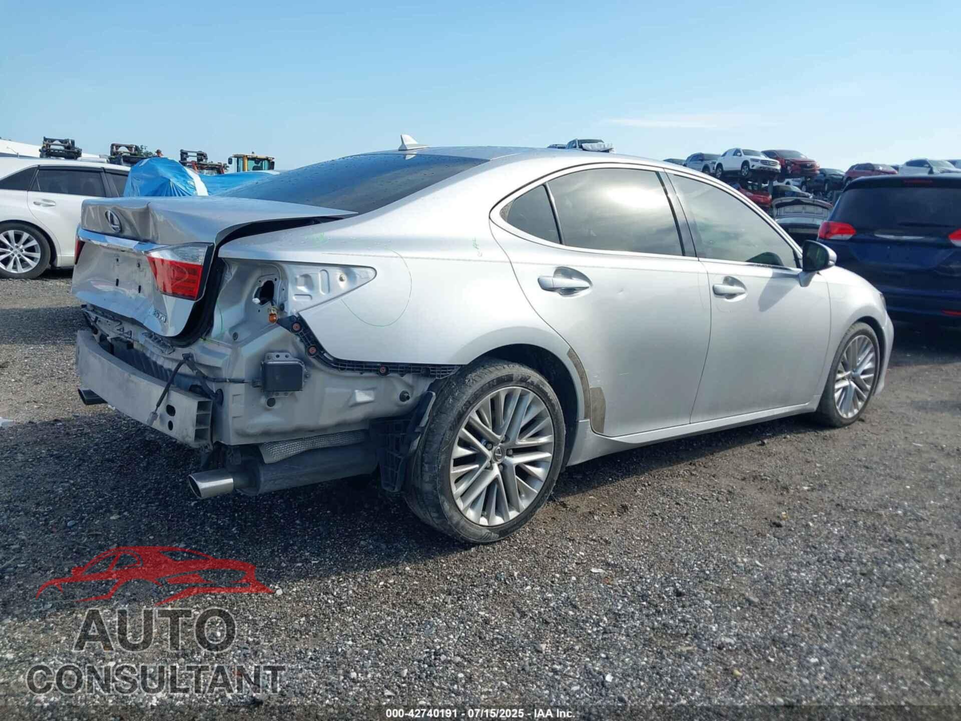 LEXUS ES 2013 - JTHBK1GGXD2014976