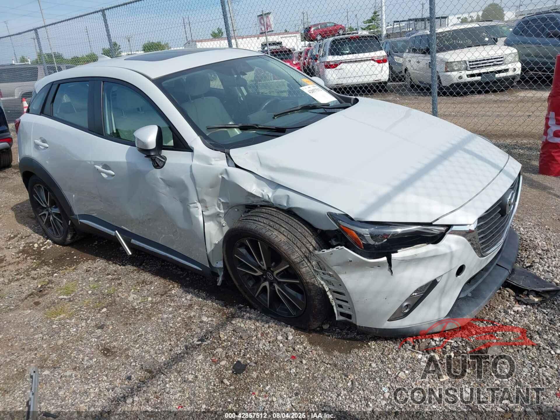 MAZDA CX-3 2016 - JM1DKFD72G0139305
