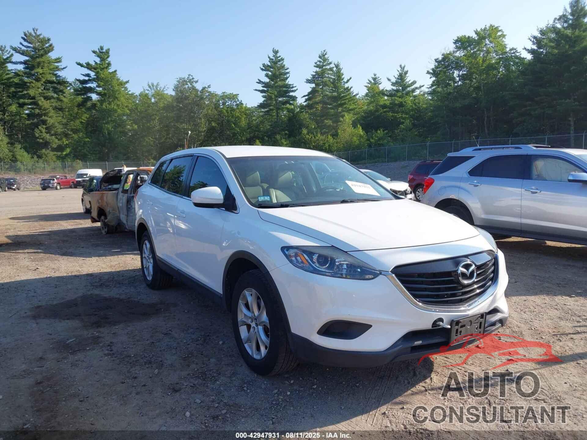 MAZDA CX-9 2013 - JM3TB3CV2D0419531