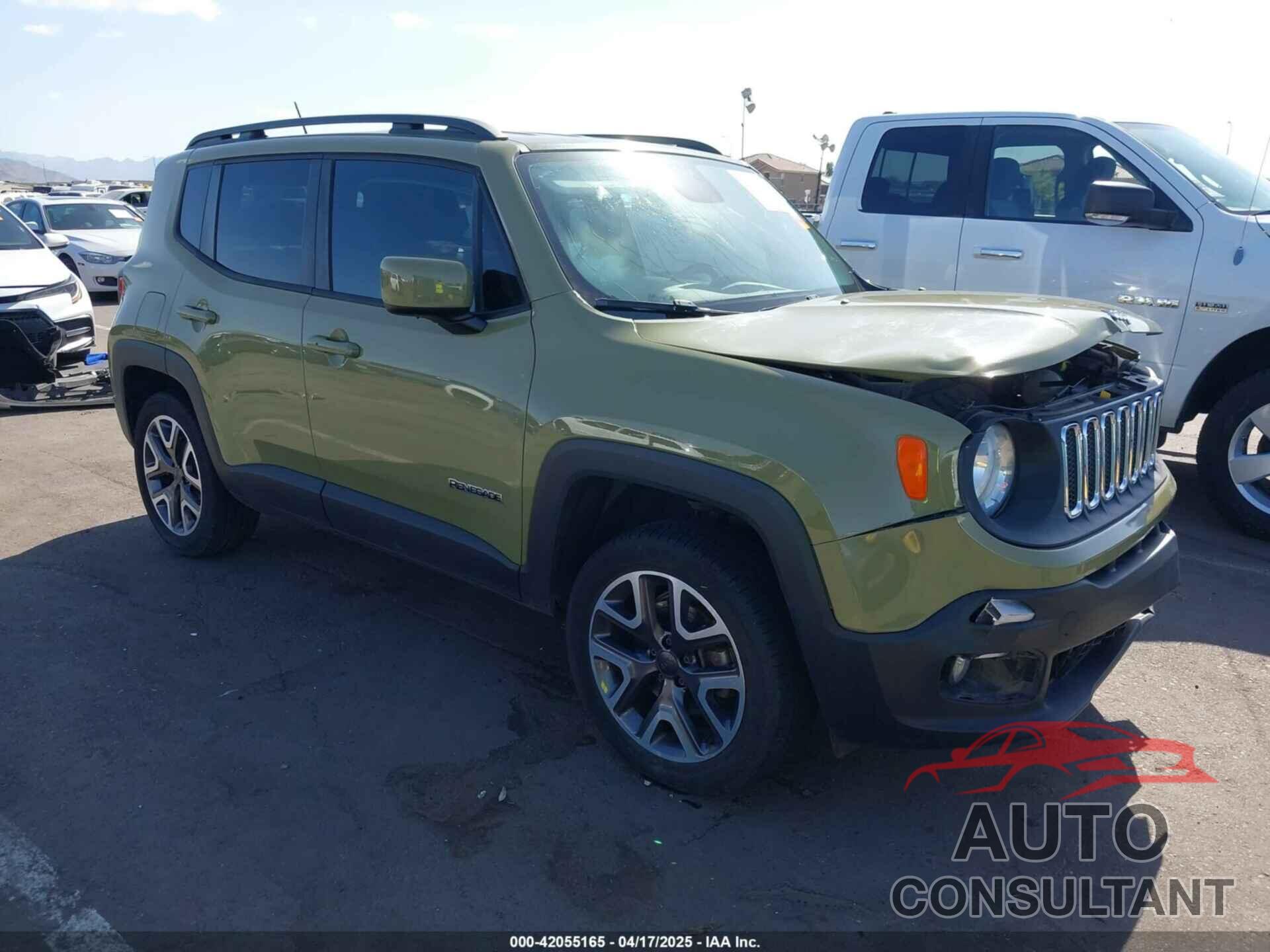 JEEP RENEGADE 2015 - ZACCJBBT7FPB35993