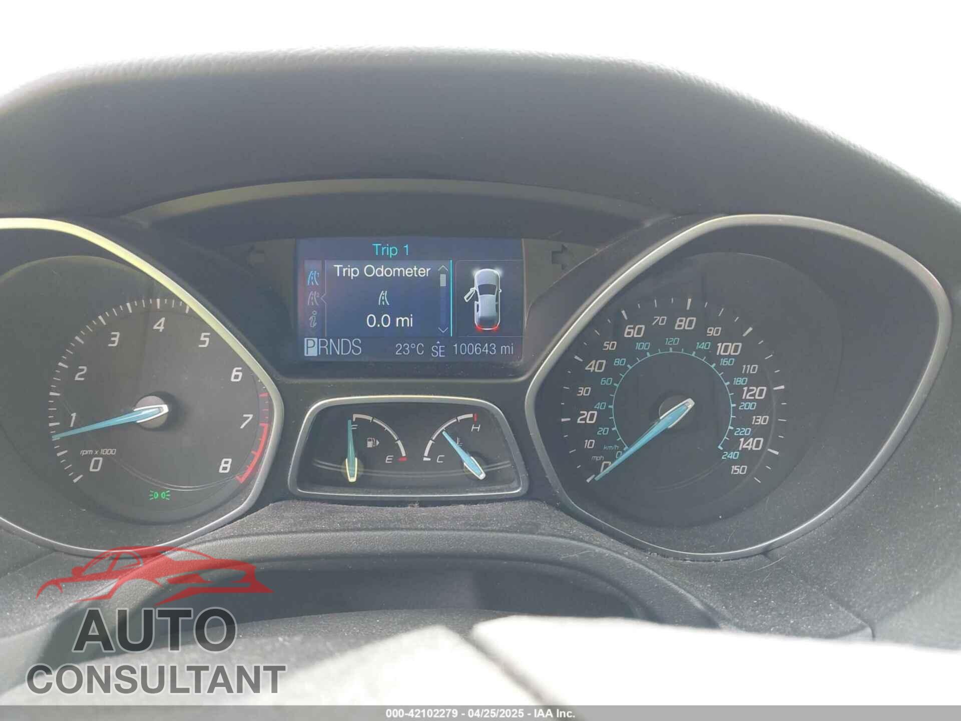 FORD FOCUS 2012 - 1FAHP3H2XCL162636