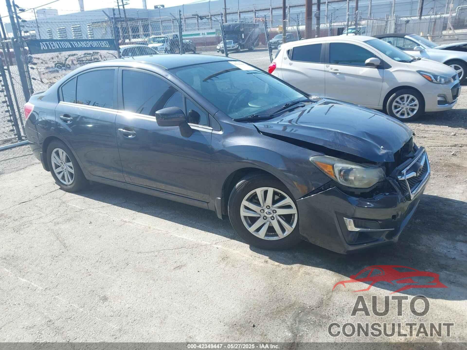 SUBARU IMPREZA 2015 - JF1GJAC66FH023543