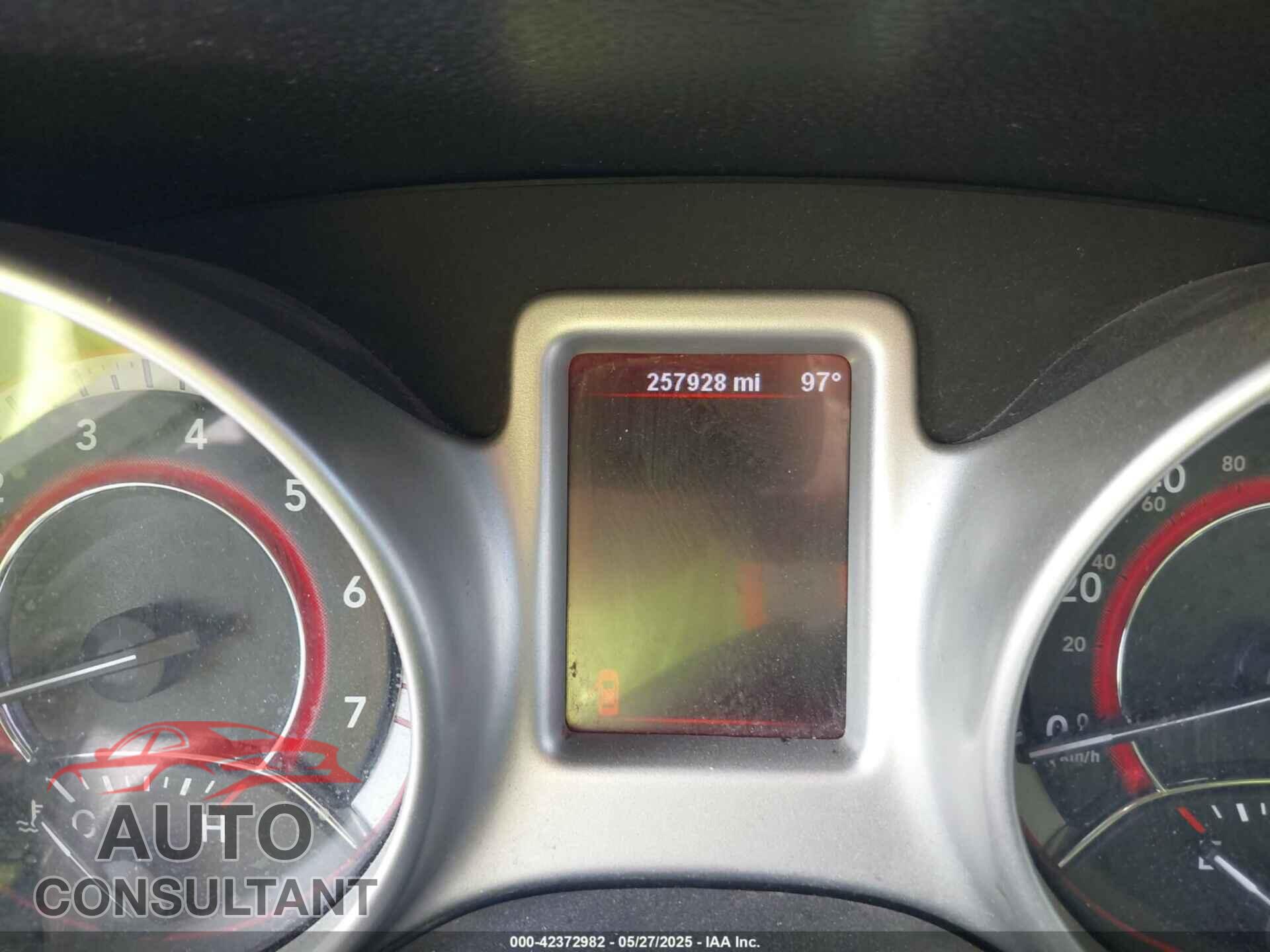 DODGE JOURNEY 2012 - 3C4PDCABXCT362736