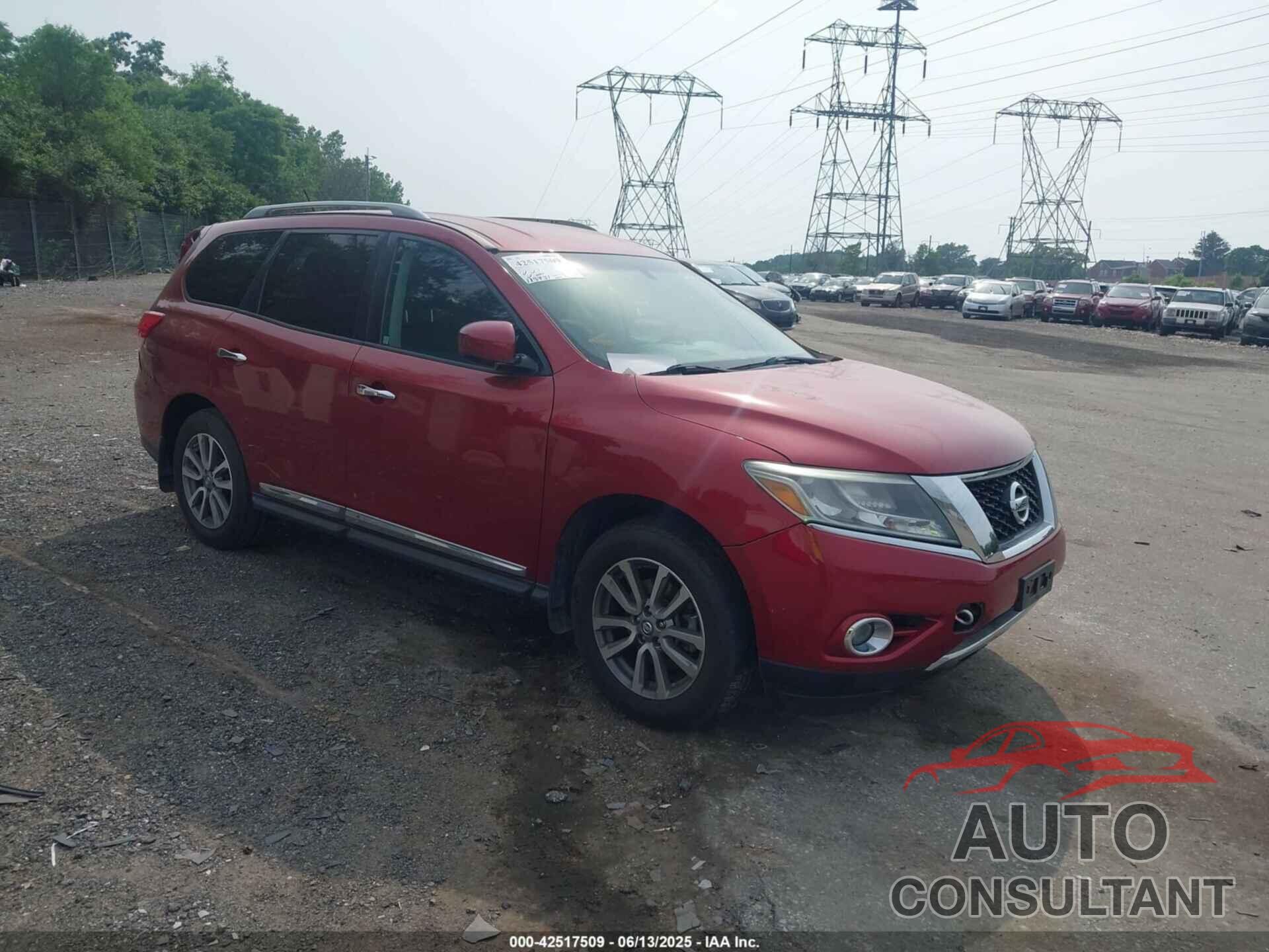 NISSAN PATHFINDER 2013 - 5N1AR2MM6DC686662