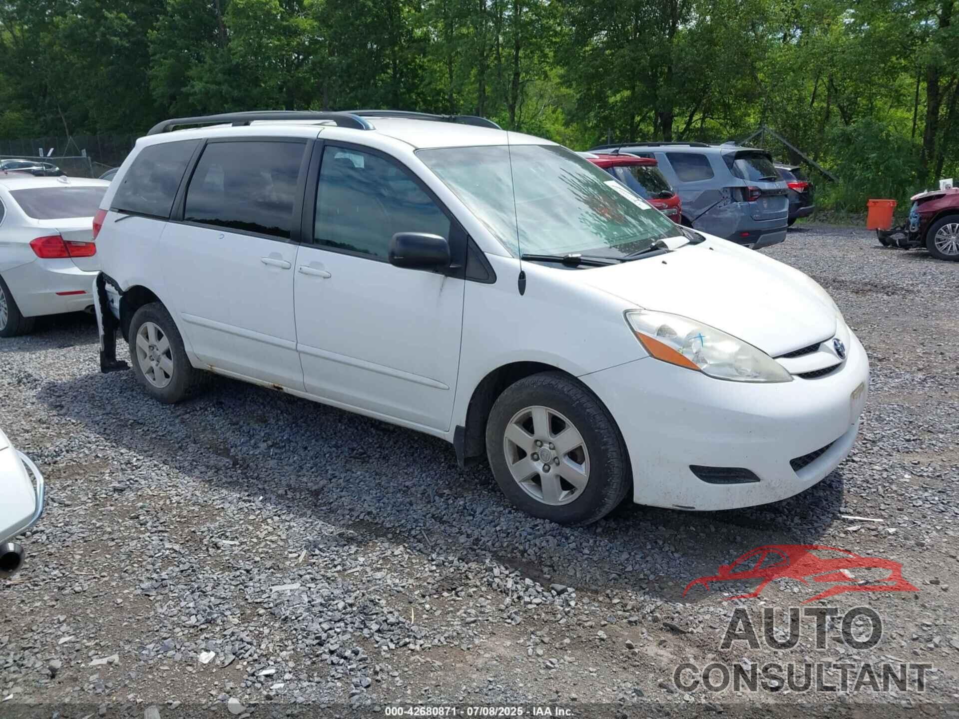 TOYOTA SIENNA 2009 - 5TDZK23C89S249904