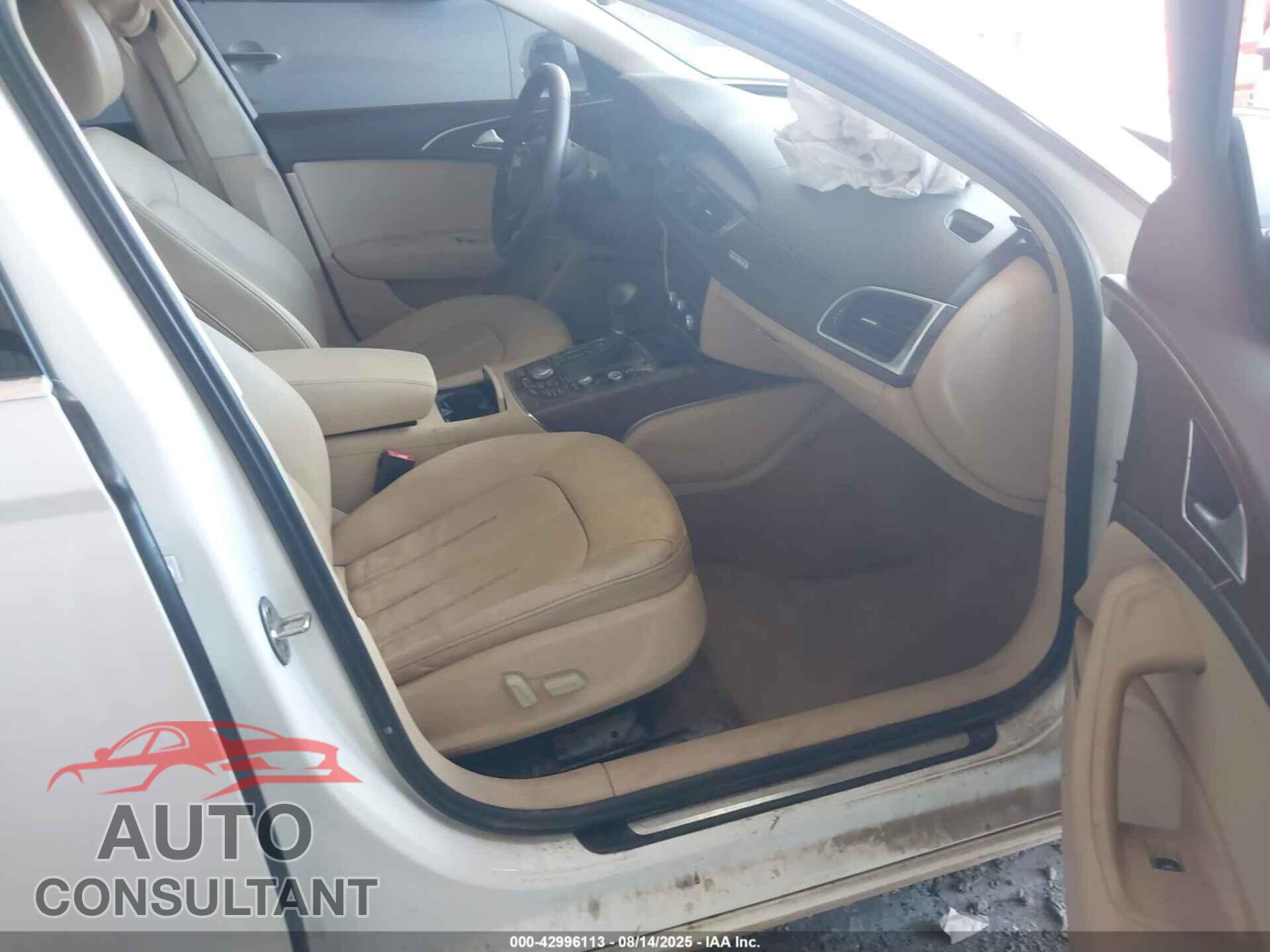 AUDI A6 2013 - WAUGFBFC4DN073565