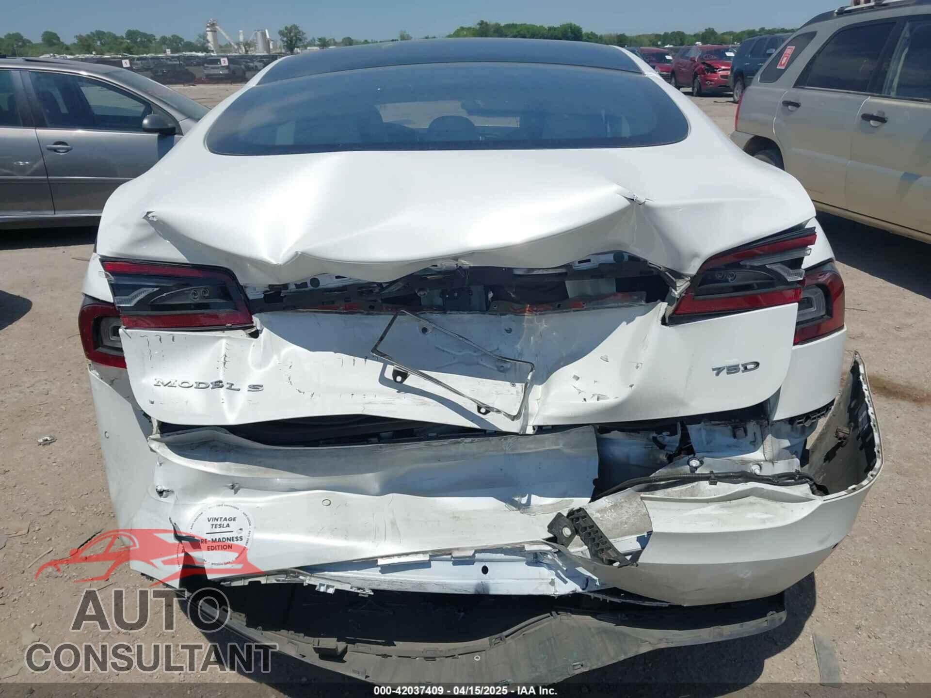 TESLA MODEL S 2017 - 5YJSA1E20HF232570