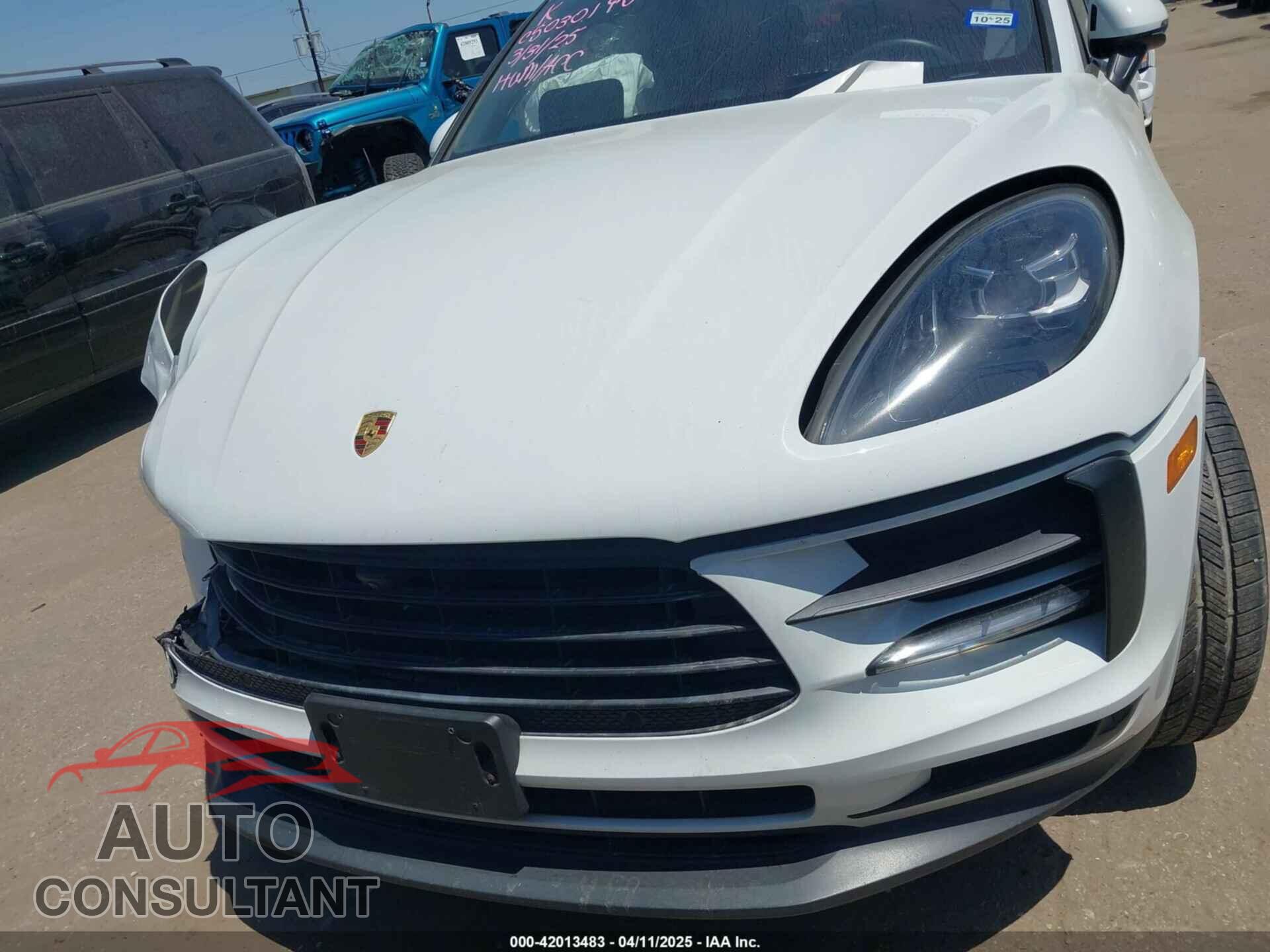 PORSCHE MACAN 2021 - WP1AA2A59MLB00947