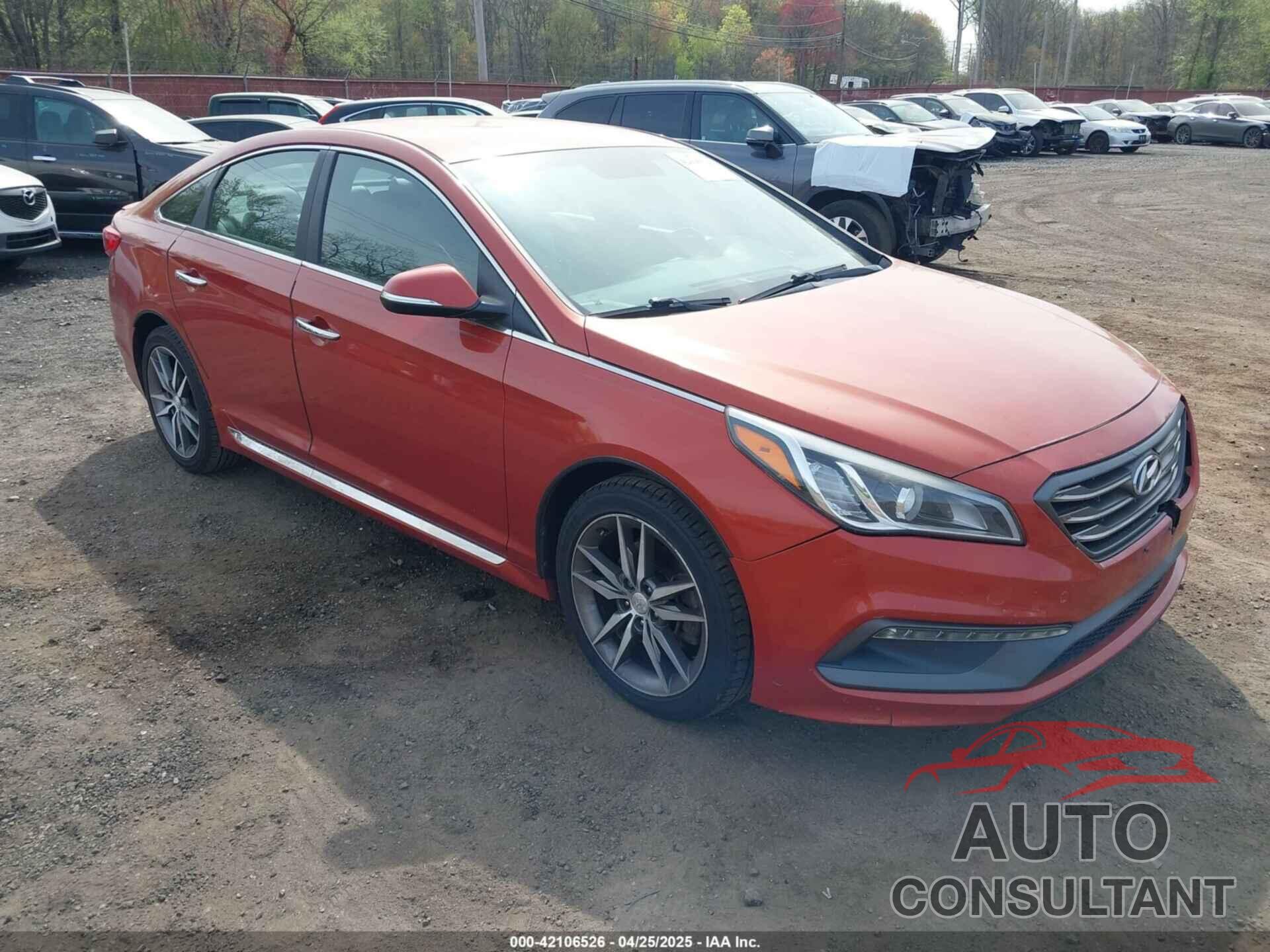HYUNDAI SONATA 2015 - 5NPE34ABXFH117987
