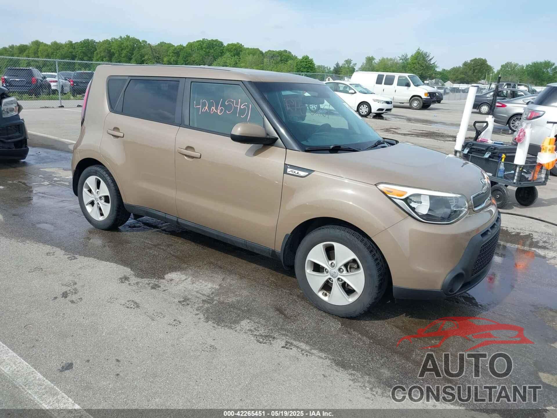 KIA SOUL 2016 - KNDJN2A24G7295350