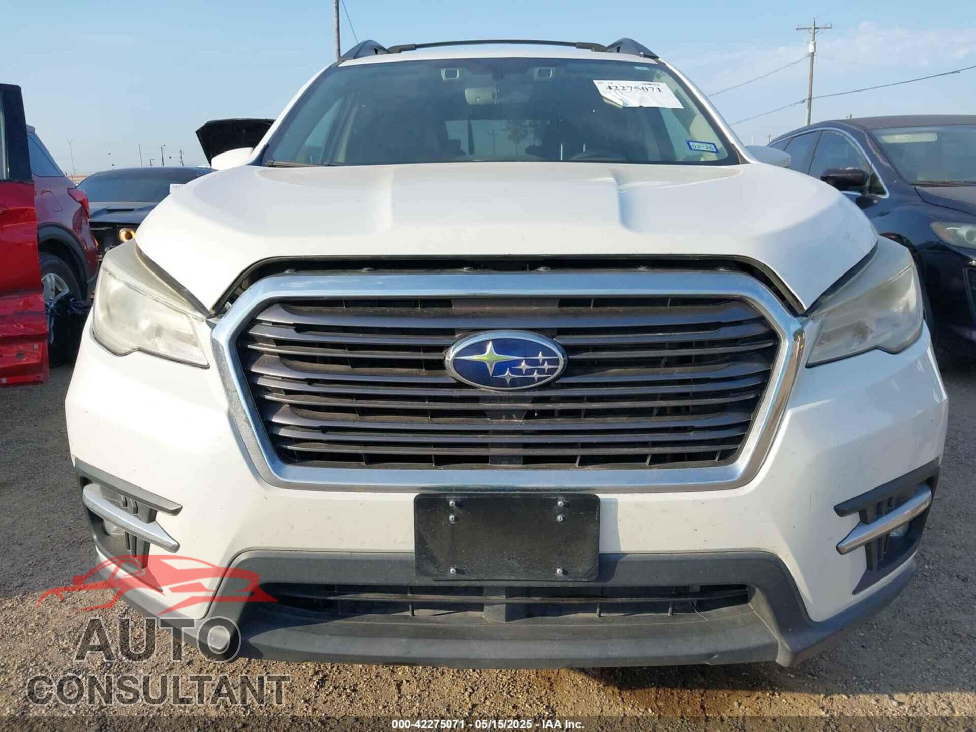 SUBARU ASCENT 2019 - 4S4WMAMD6K3473223