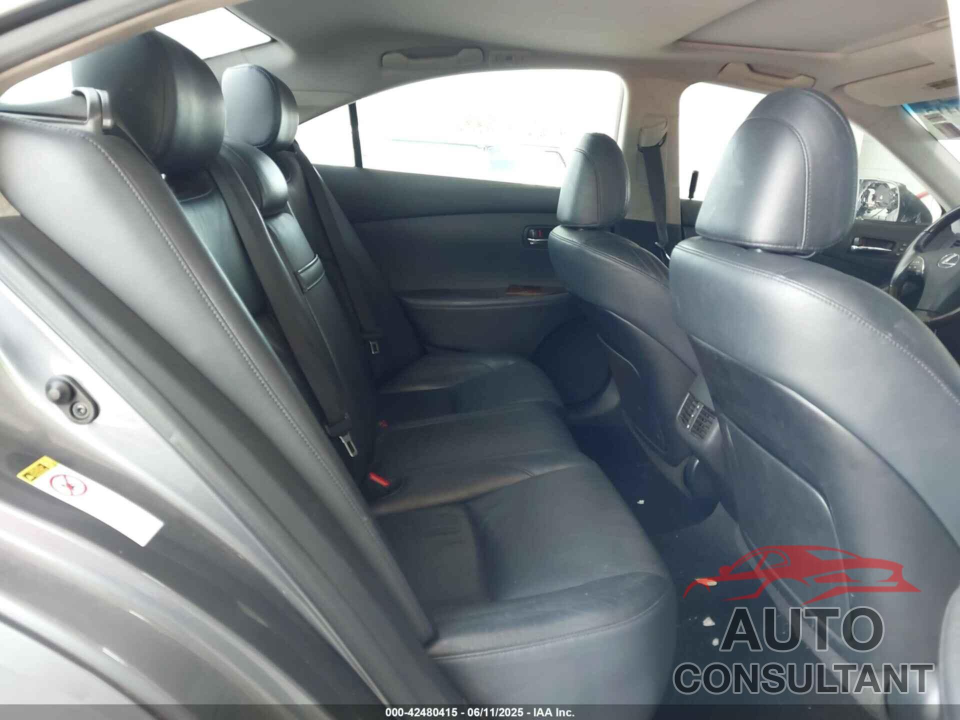 LEXUS ES 350 2012 - JTHBK1EG0C2513206