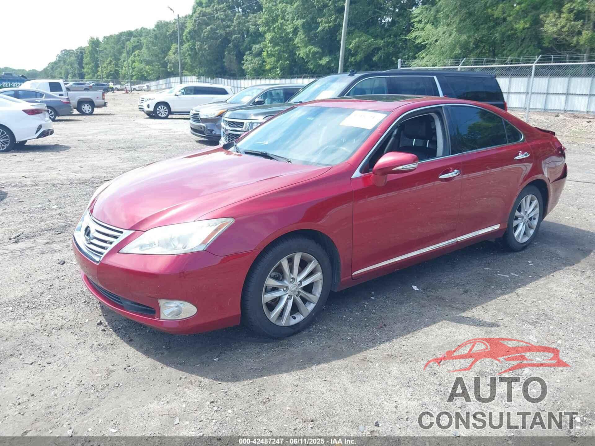 LEXUS ES 350 2010 - JTHBK1EG0A2378242