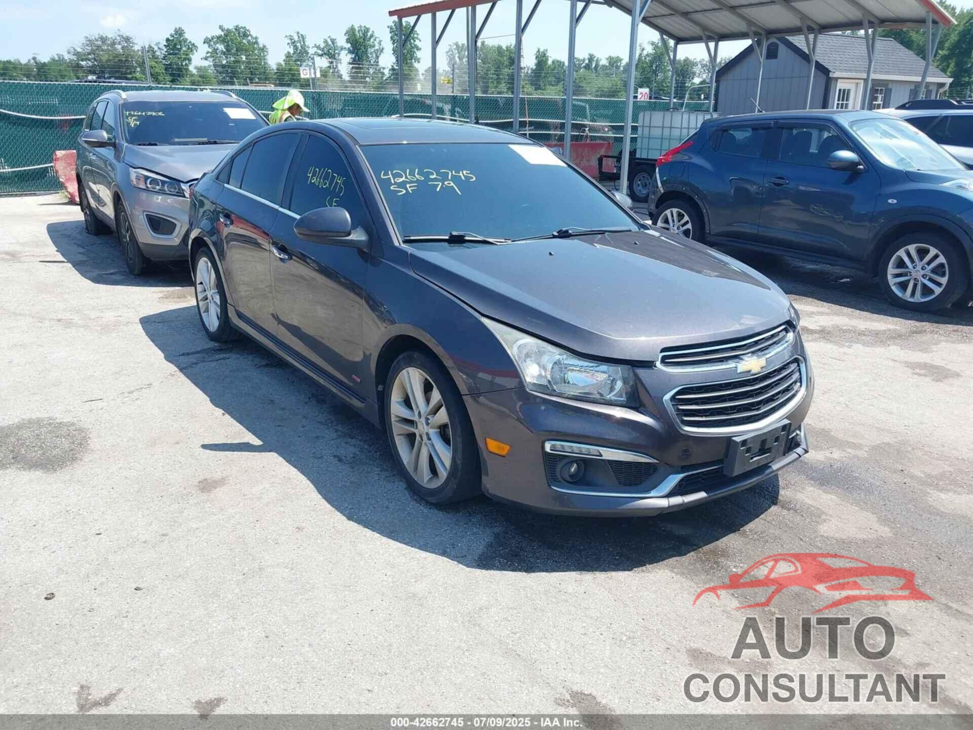 CHEVROLET CRUZE 2015 - 1G1PG5SB2F7263556