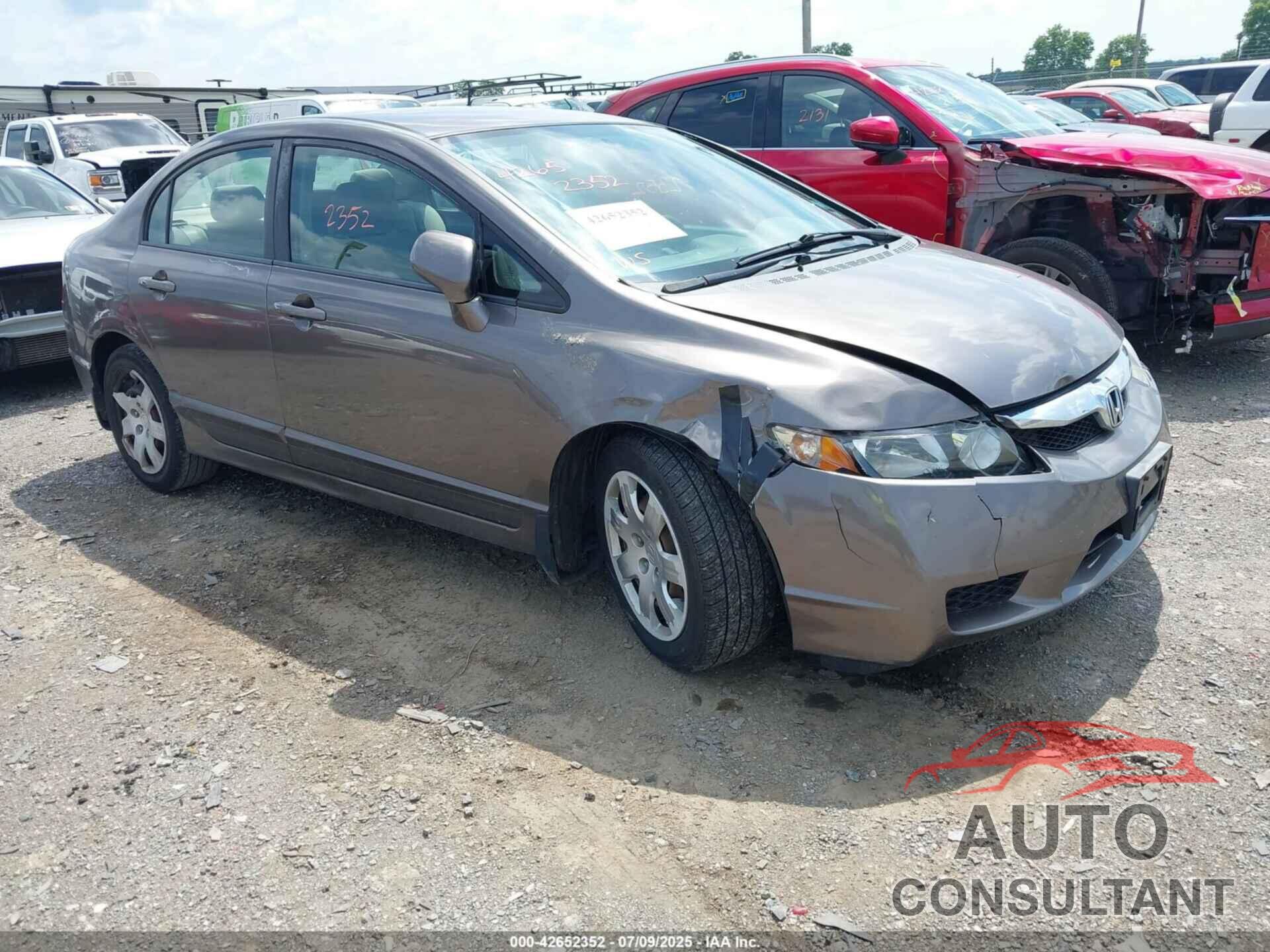 HONDA CIVIC 2010 - 2HGFA1F50AH525140