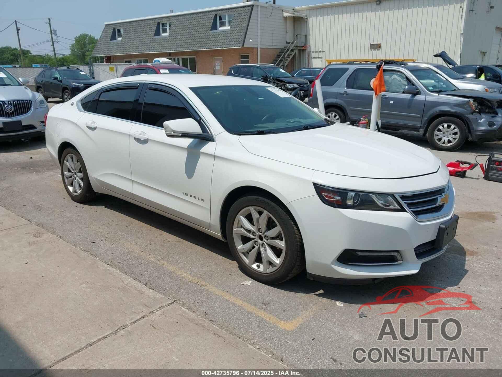 CHEVROLET IMPALA 2016 - 2G1115S33G9179309
