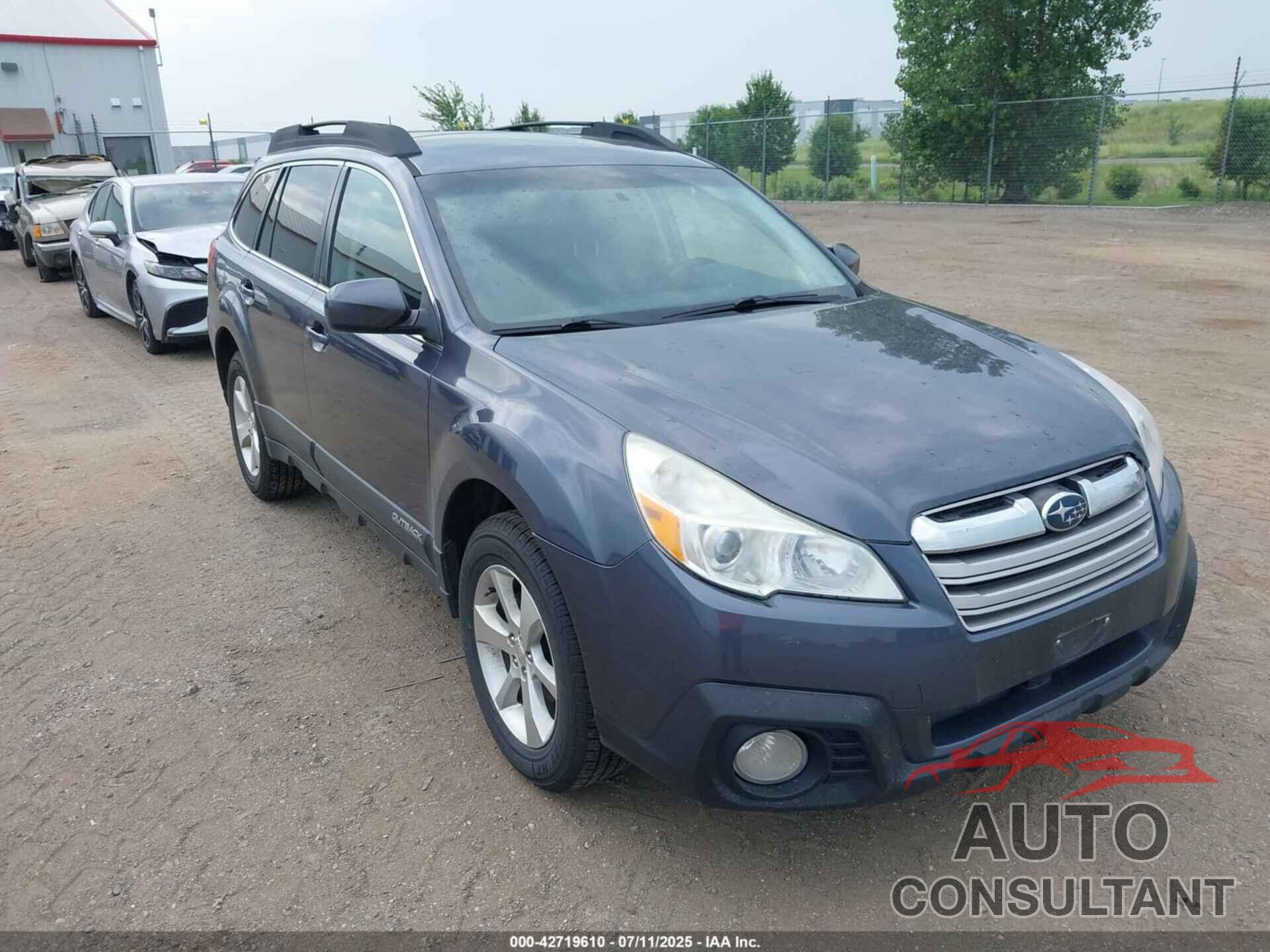 SUBARU OUTBACK 2014 - 4S4BRBLC4E3212322