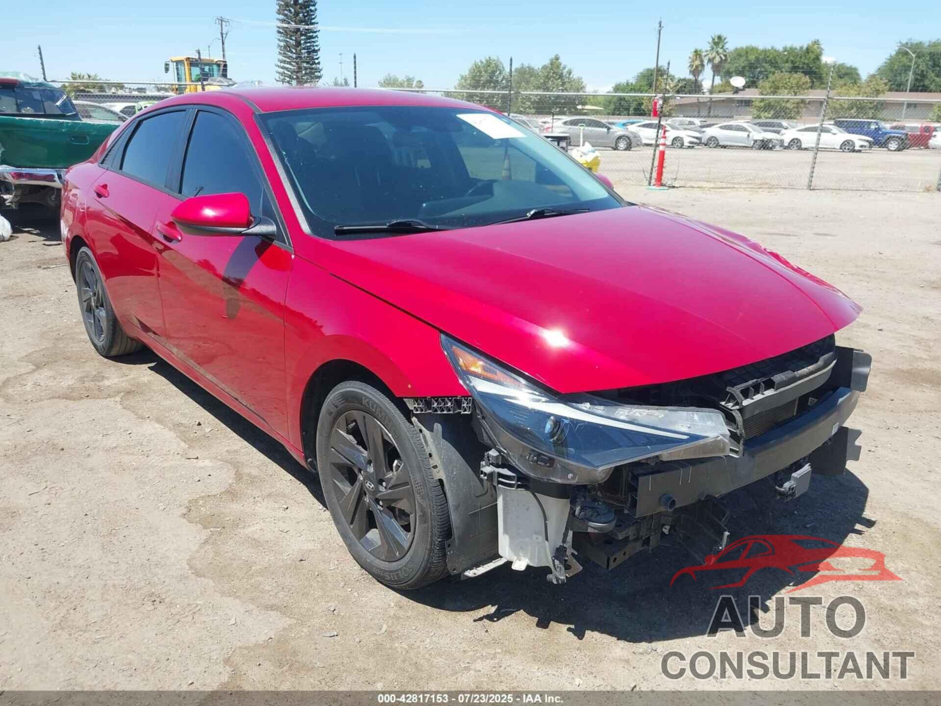 HYUNDAI ELANTRA 2021 - KMHLS4AG5MU068041