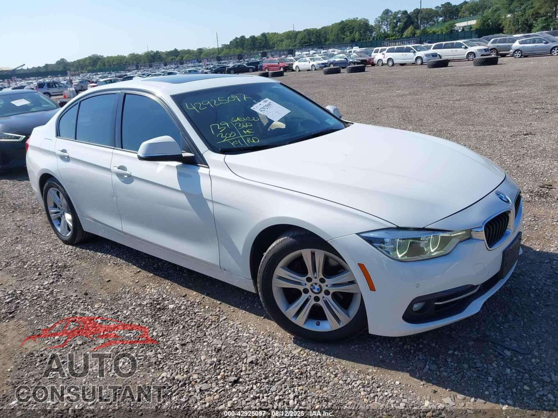 BMW 328I 2016 - WBA8E9G52GNU28706