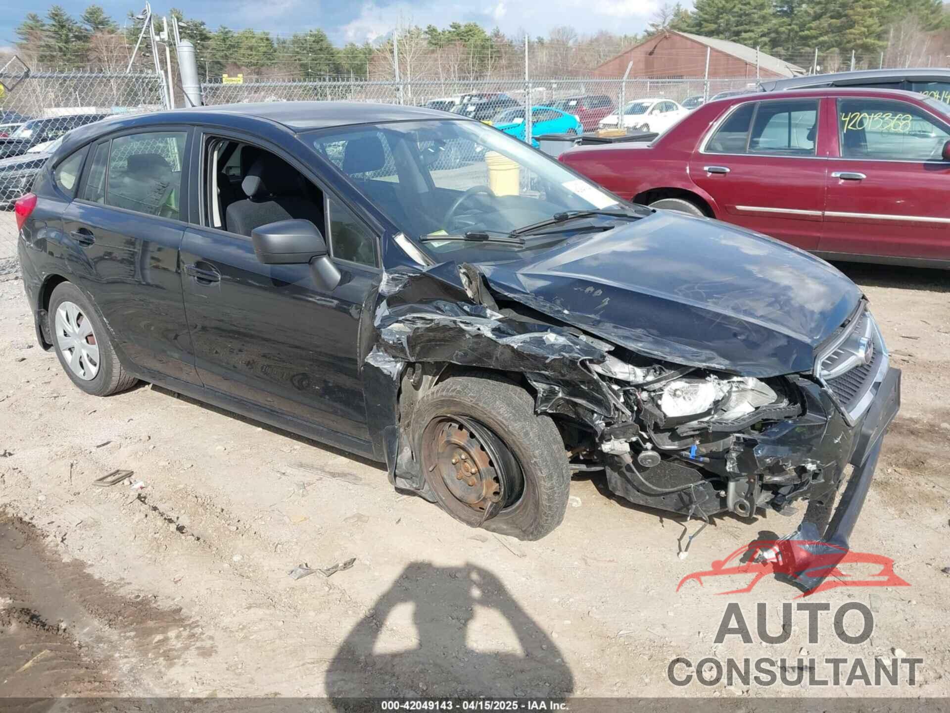 SUBARU IMPREZA 2016 - JF1GPAA62G8335314