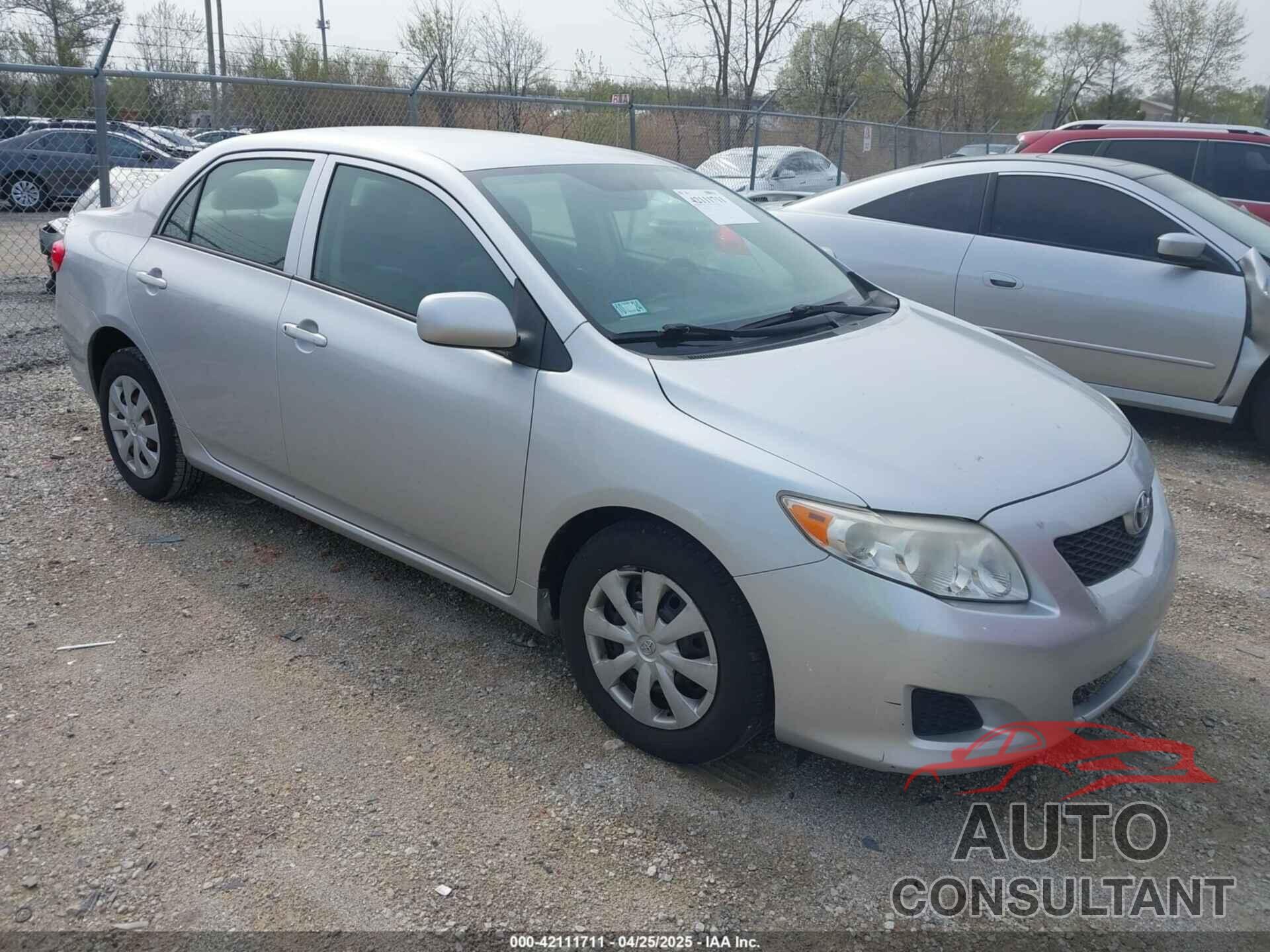 TOYOTA COROLLA 2009 - JTDBL40EX9J029628