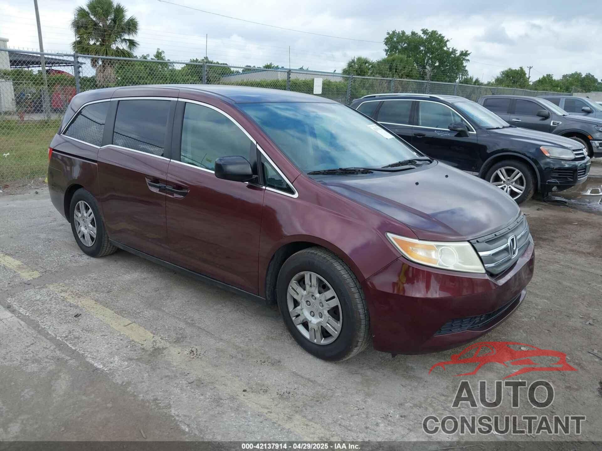 HONDA ODYSSEY 2012 - 5FNRL5H2XCB137910