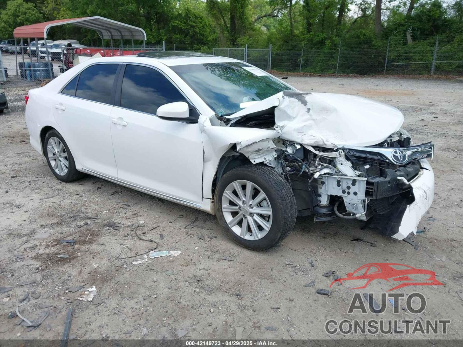 TOYOTA CAMRY 2014 - 4T1BF1FK0EU357194