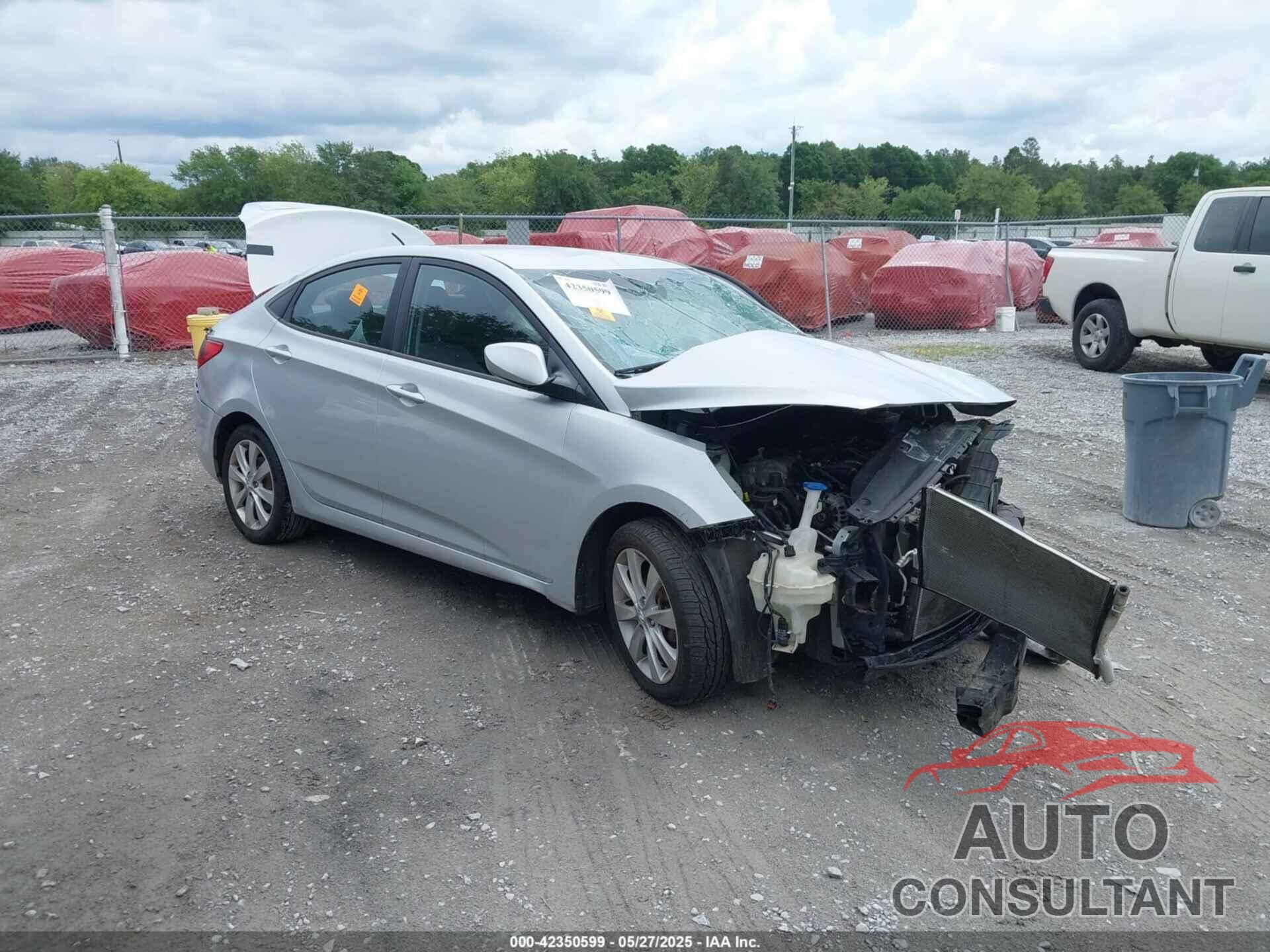 HYUNDAI ACCENT 2014 - KMHCU4AE2EU621027
