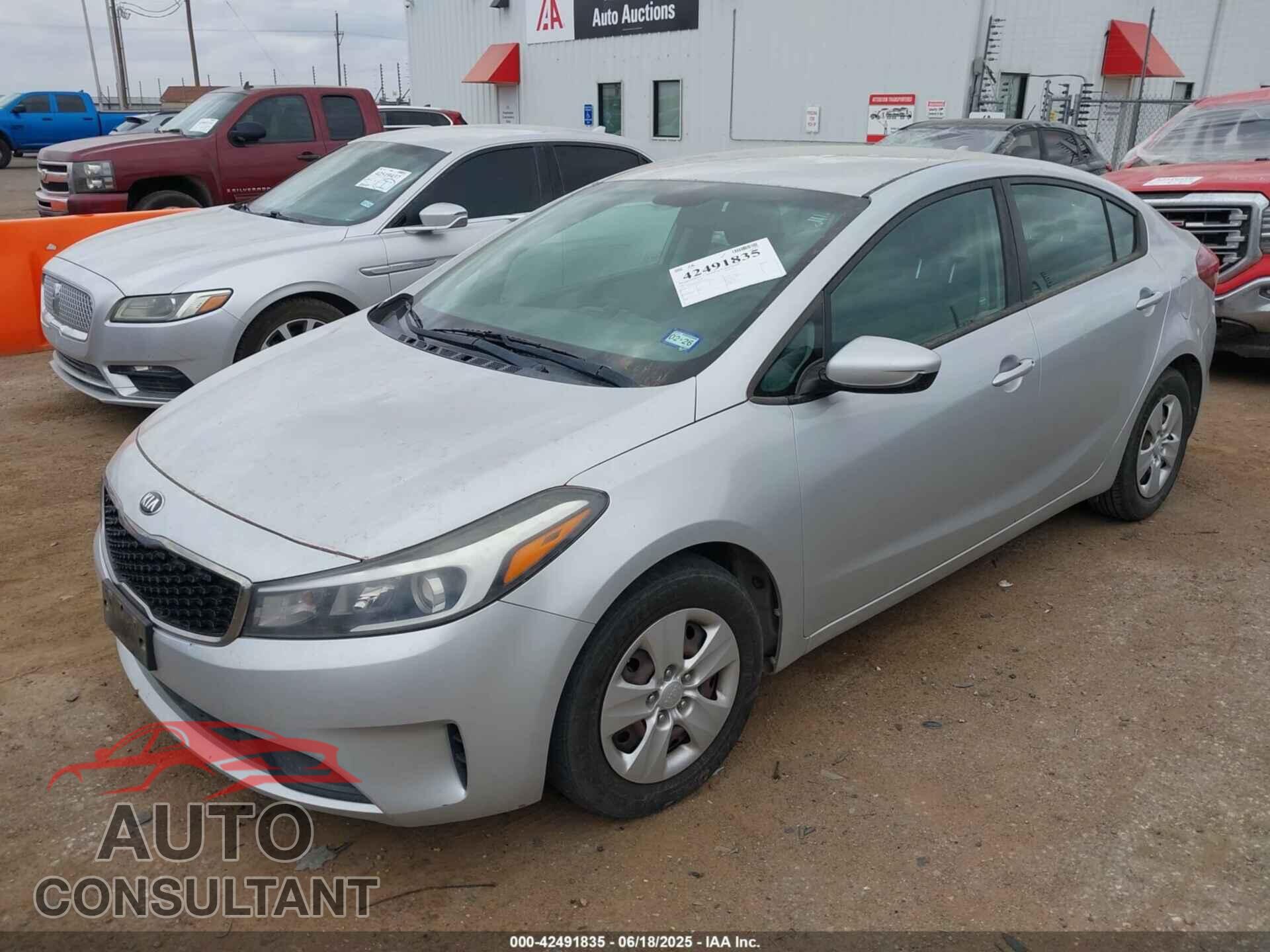 KIA FORTE 2017 - 3KPFK4A7XHE068736