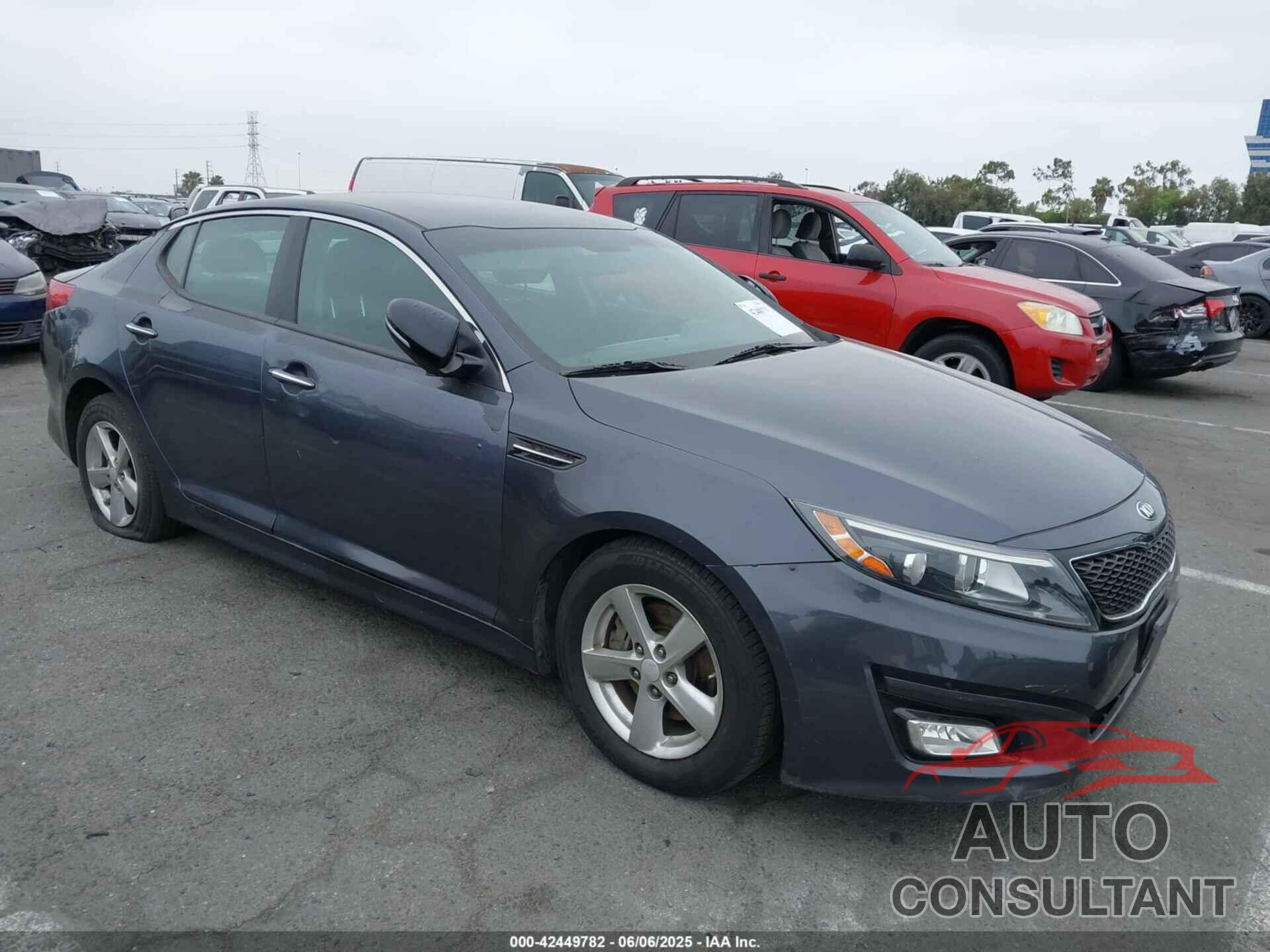 KIA OPTIMA 2015 - KNAGM4A74F5622213