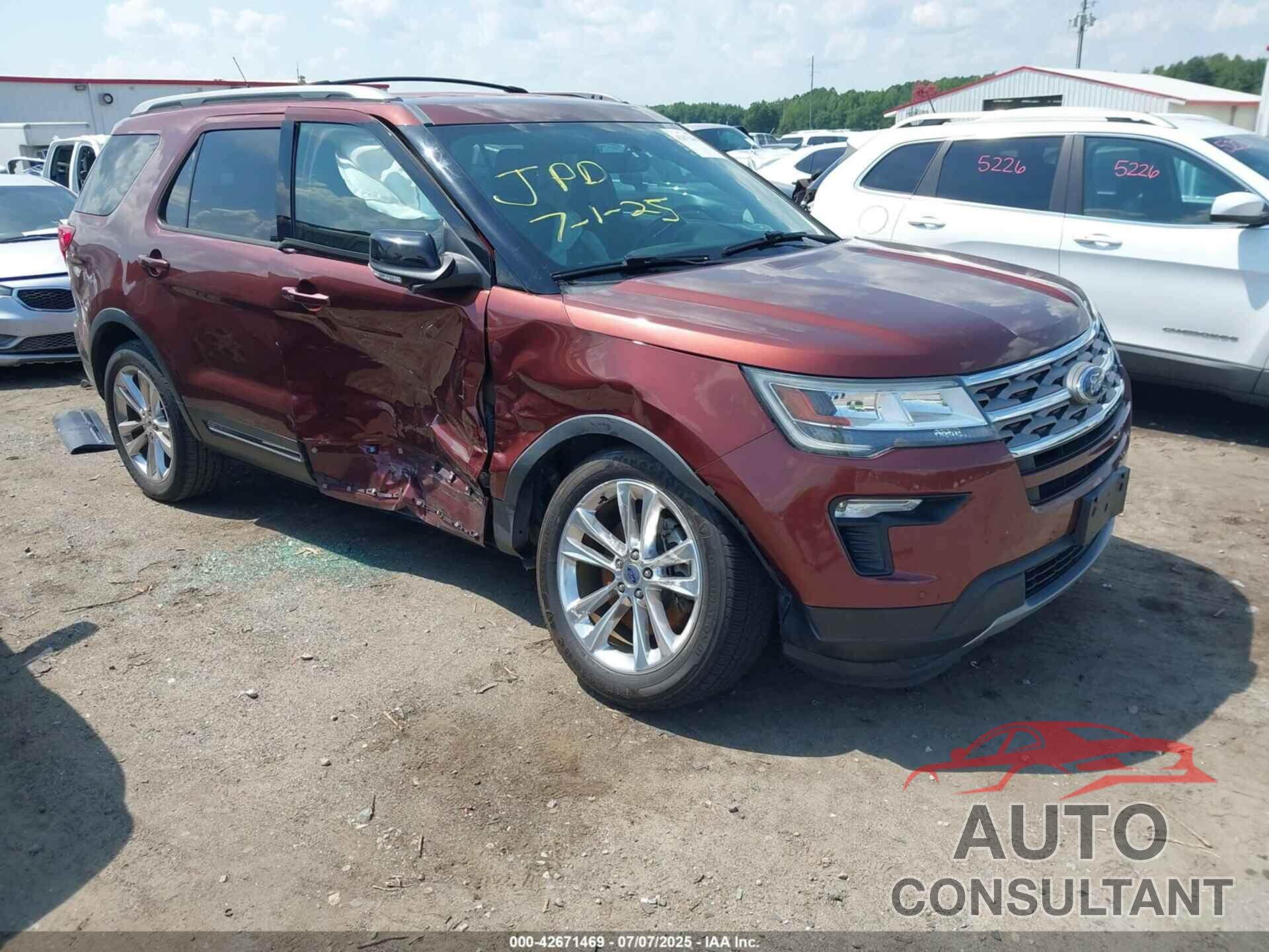 FORD EXPLORER 2018 - 1FM5K7D83JGB63593
