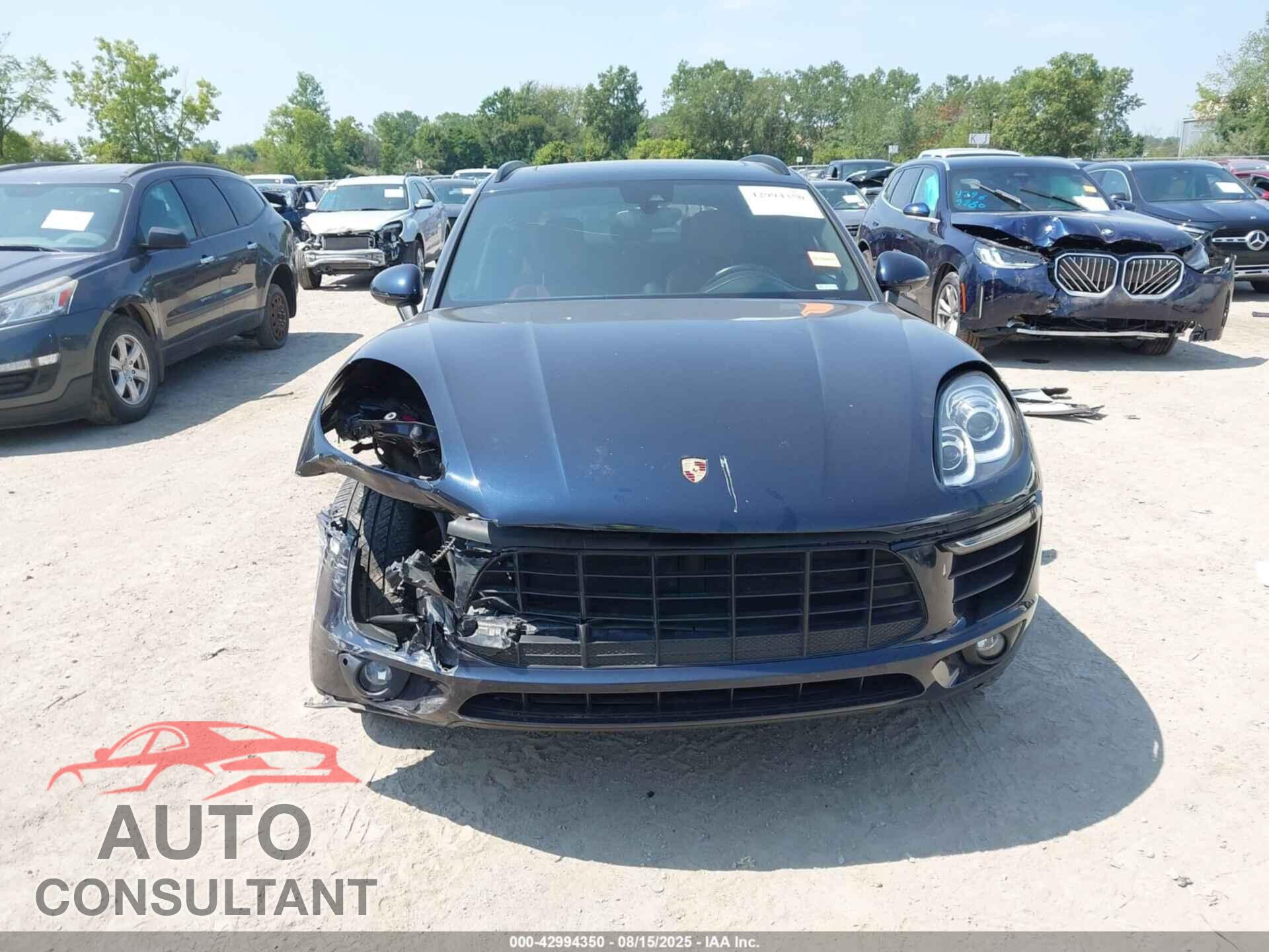 PORSCHE MACAN 2017 - WP1AA2A52HLB81084