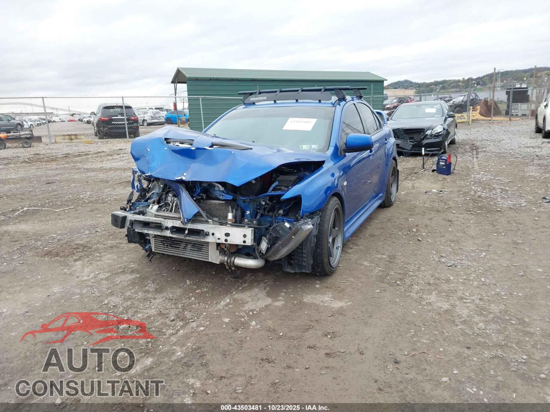 MITSUBISHI LANCER EVOLUTION 2012 - JA32W8FV6CU028552