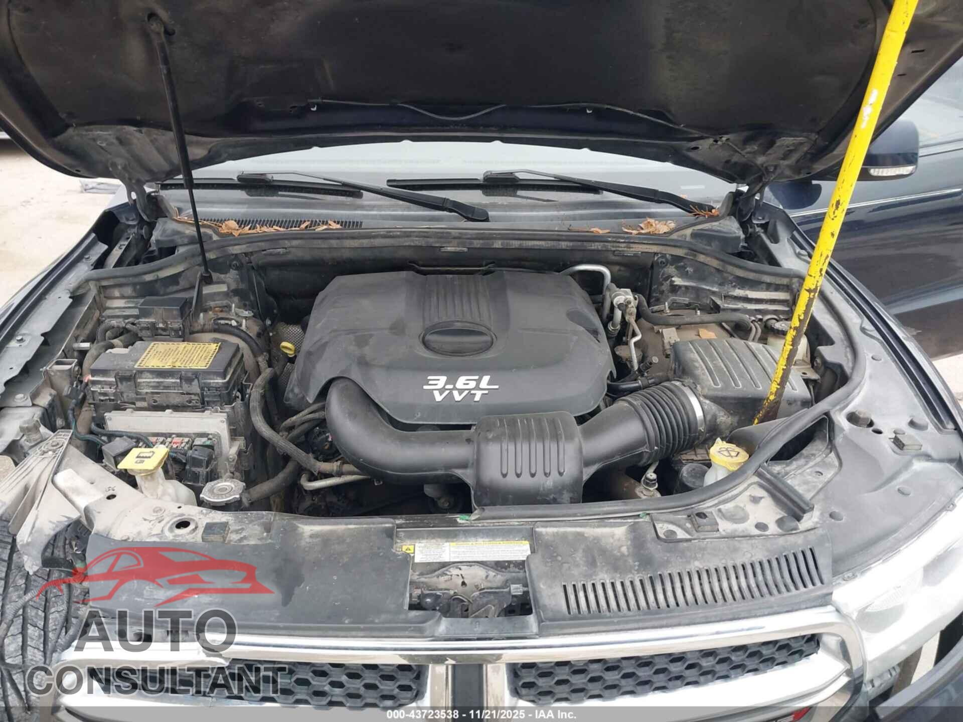 DODGE DURANGO 2011 - 1D4RE2GG2BC631120