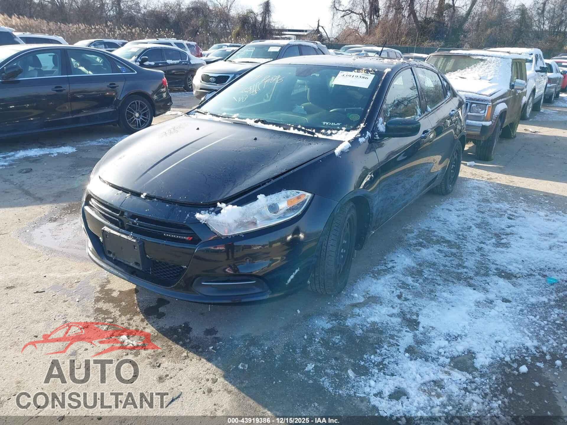 DODGE DART 2015 - 1C3CDFAA8FD390265