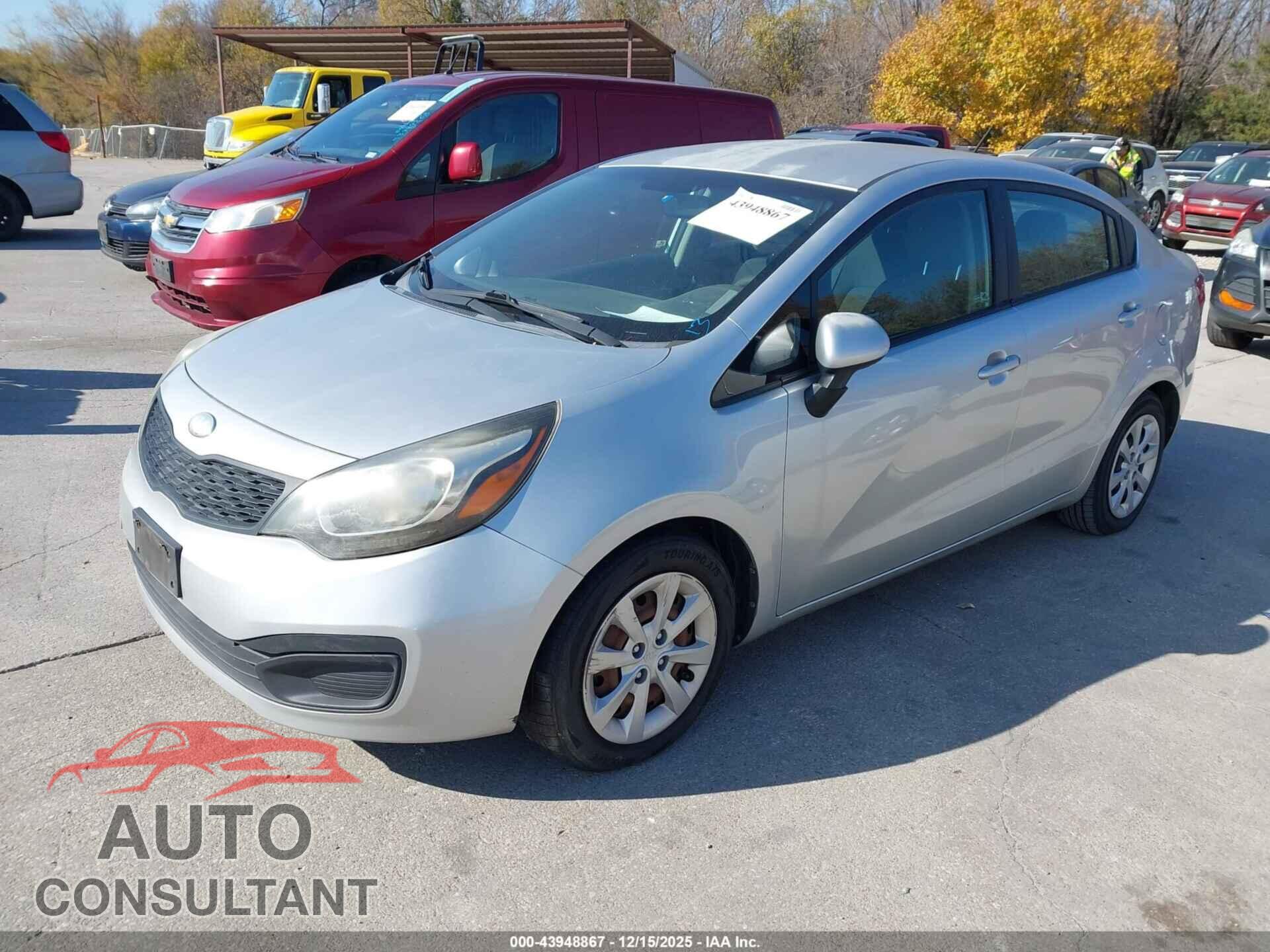 KIA RIO 2013 - KNADM4A36D6199075