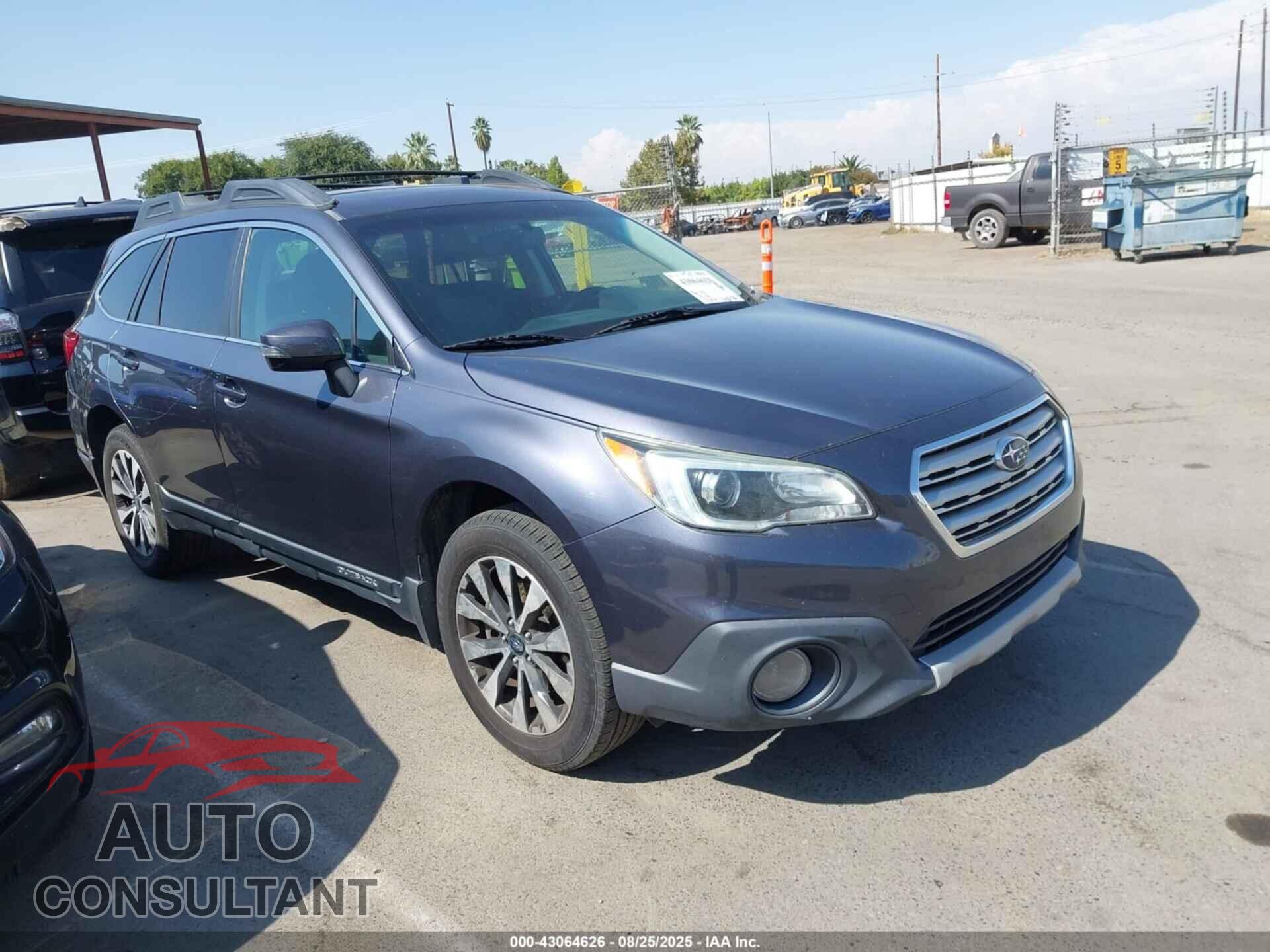 SUBARU OUTBACK 2015 - 4S4BSALC8F3329708