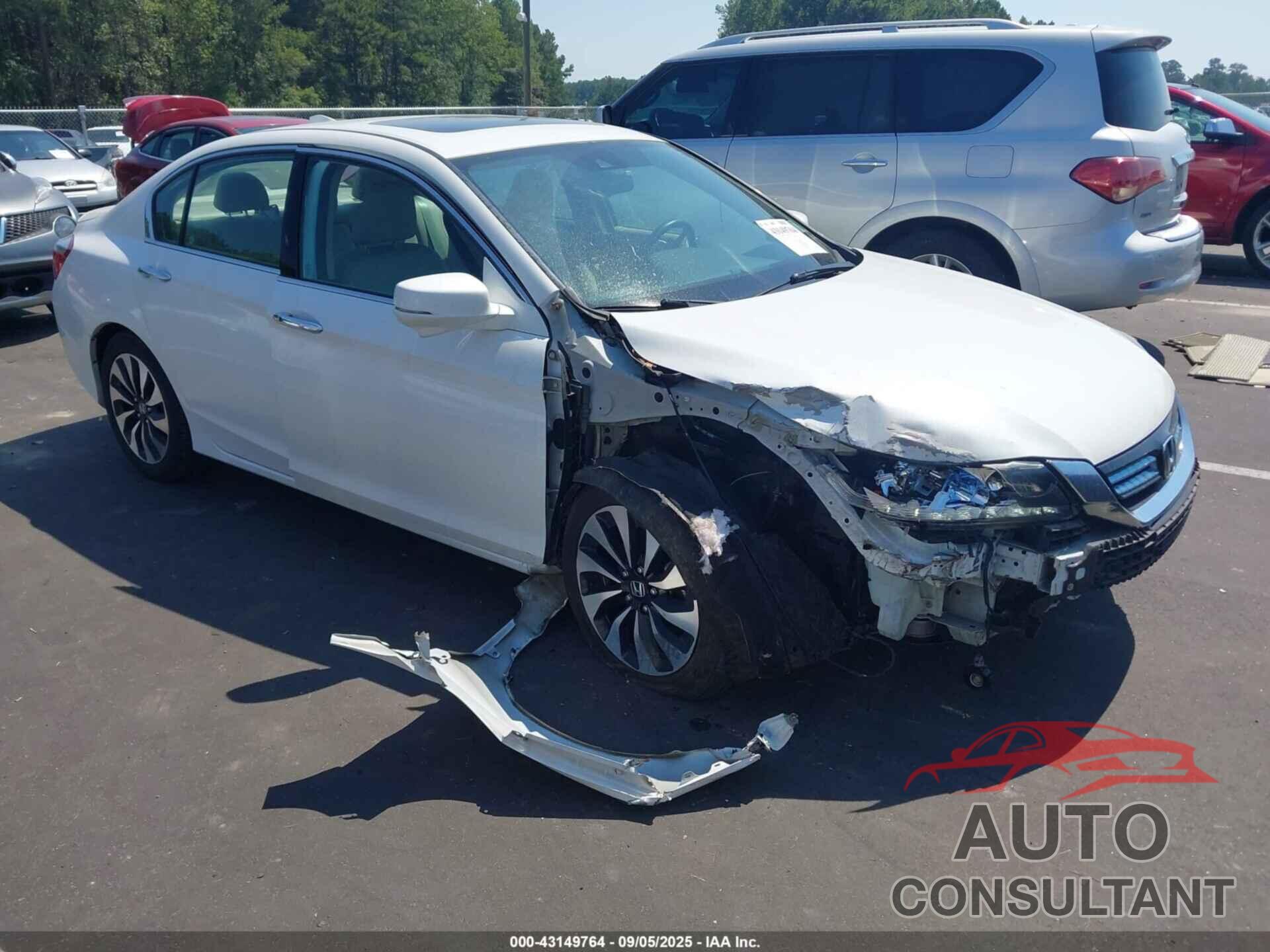 HONDA ACCORD HYBRID 2014 - 1HGCR6F53EA010307