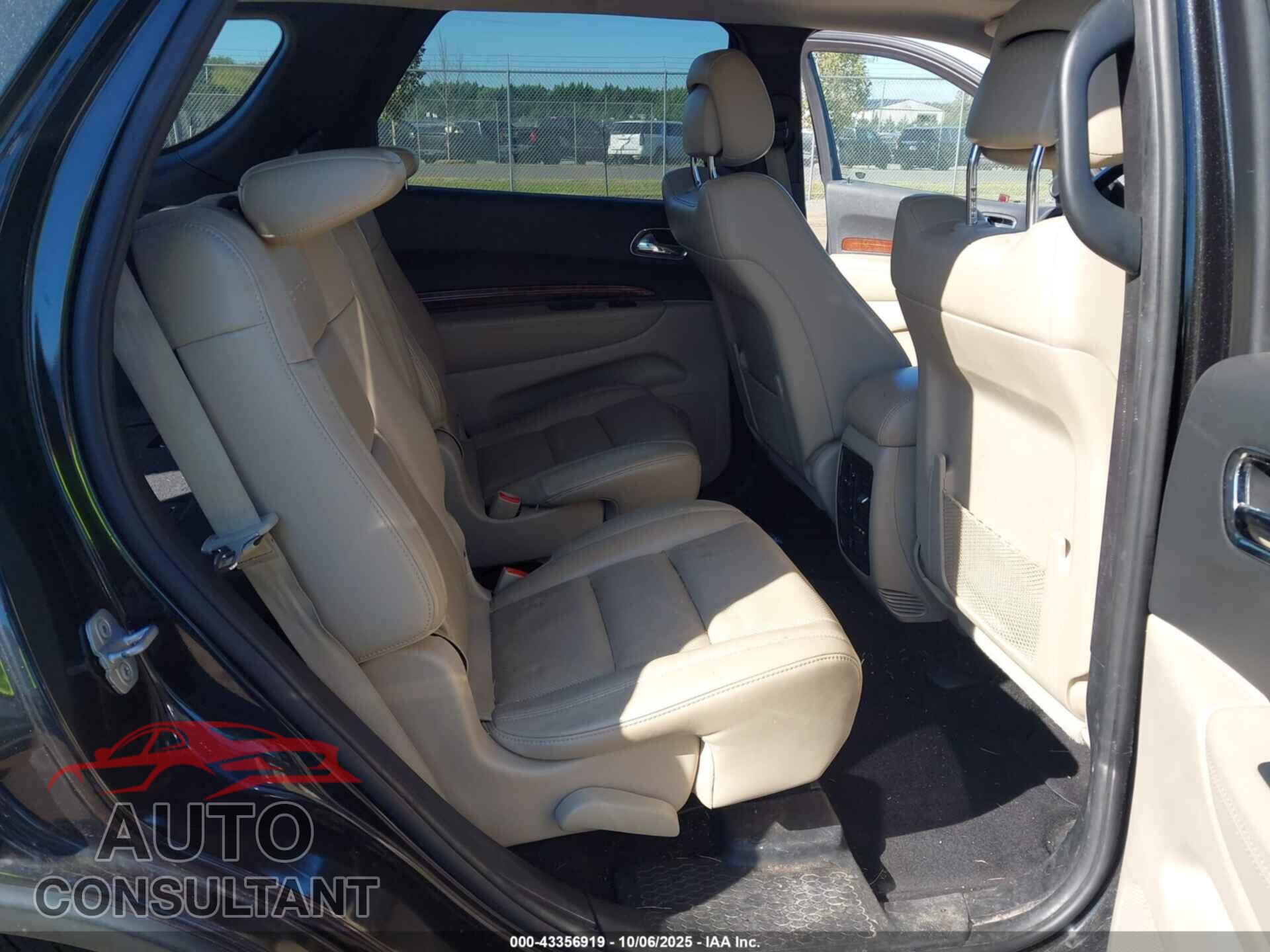 DODGE DURANGO 2012 - 1C4SDJET6CC286168