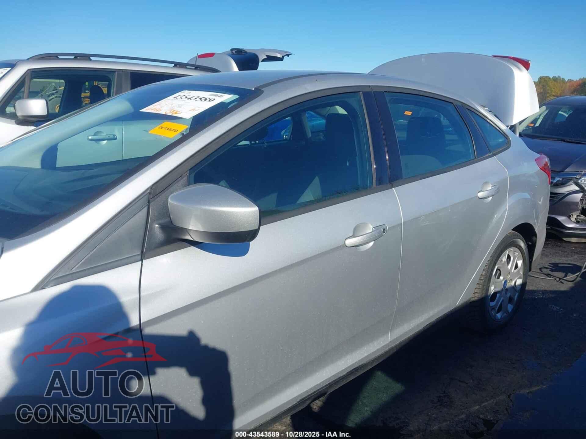 FORD FOCUS 2012 - 1FAHP3F27CL256444