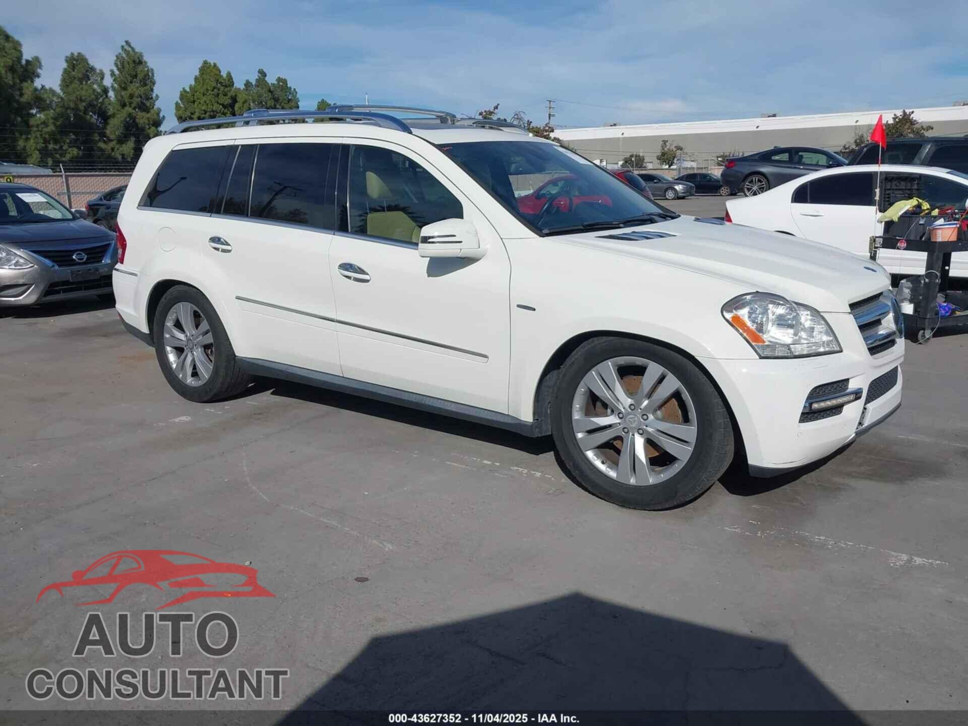 MERCEDES-BENZ GL 350 BLUETEC 2012 - 4JGBF2FE6CA767965