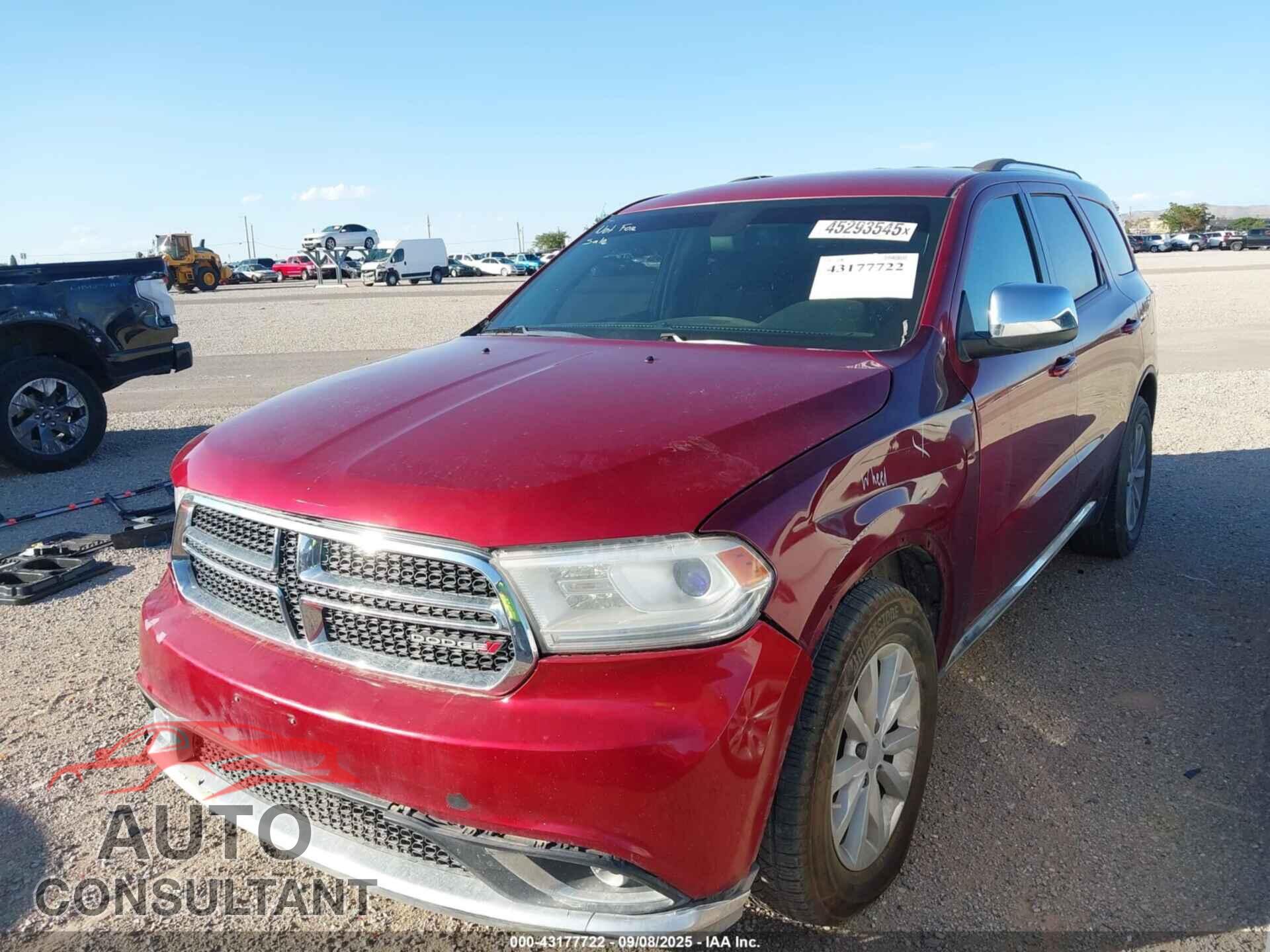 DODGE DURANGO 2014 - 1C4RDHAG7EC532227