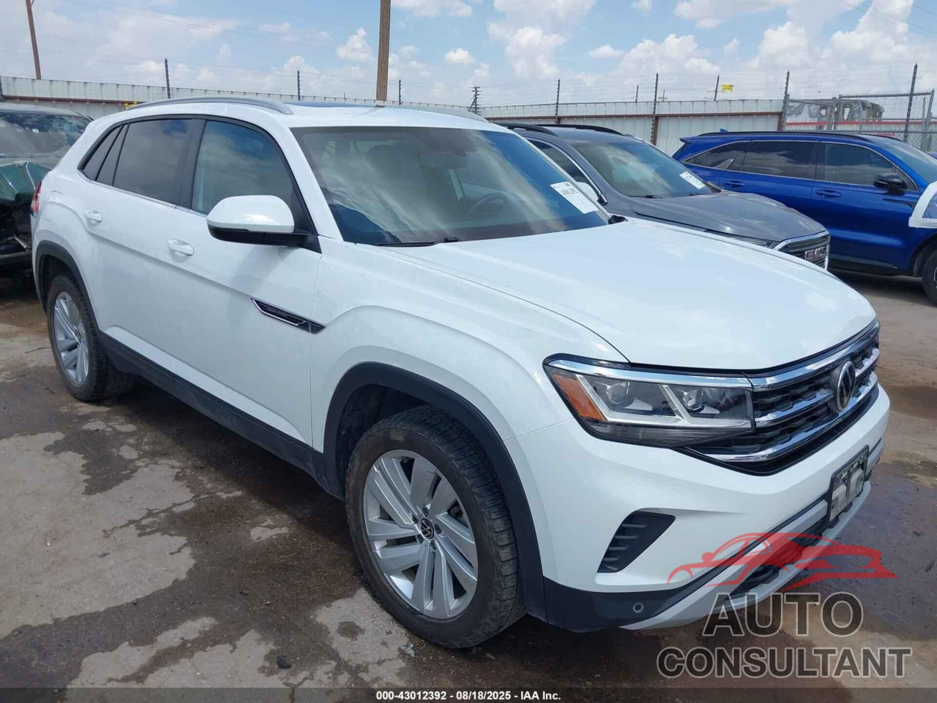 VOLKSWAGEN ATLAS CROSS SPORT 2022 - 1V2JE2CA9NC230565
