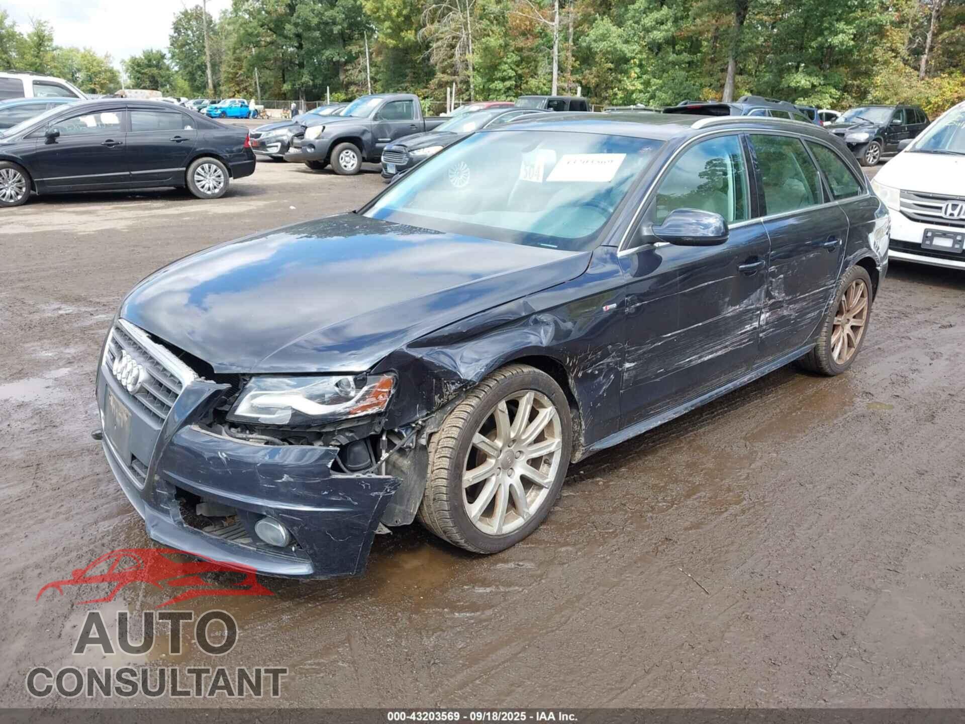 AUDI A4 2012 - WAUWFAFLXCA076563