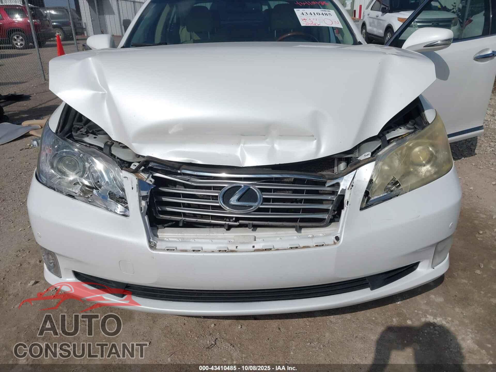 LEXUS ES 350 2011 - JTHBK1EG2B2425353