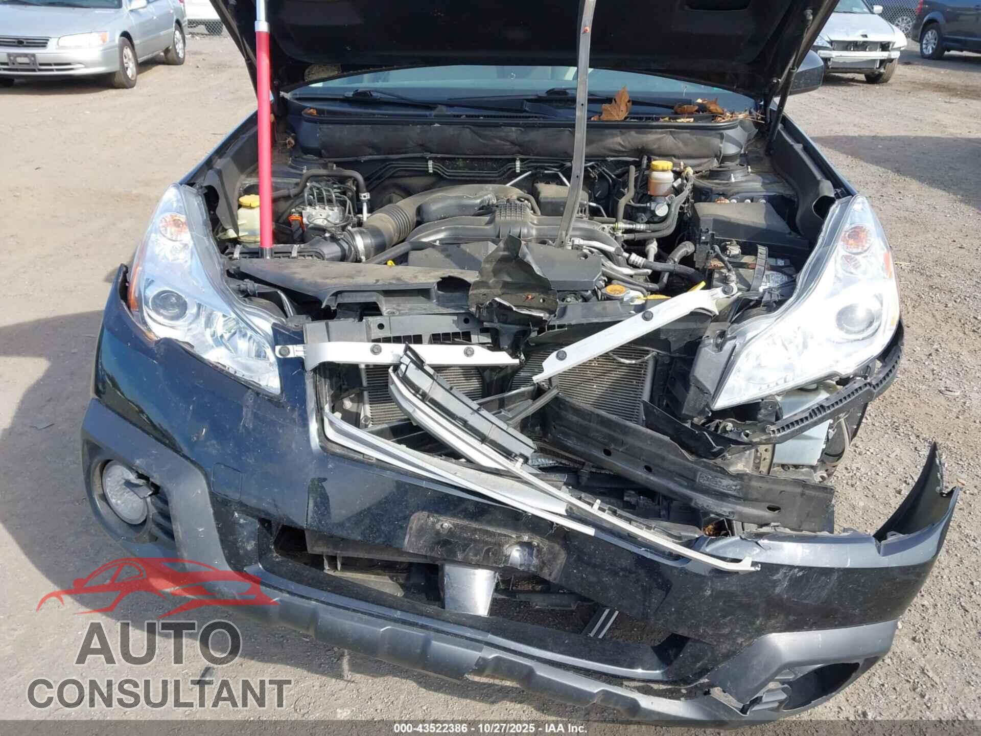 SUBARU OUTBACK 2013 - 4S4BRBCC5D3289246