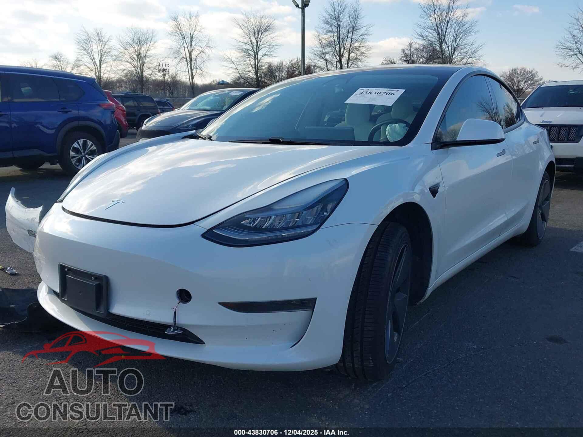 TESLA MODEL 3 2021 - 5YJ3E1EA6MF853760