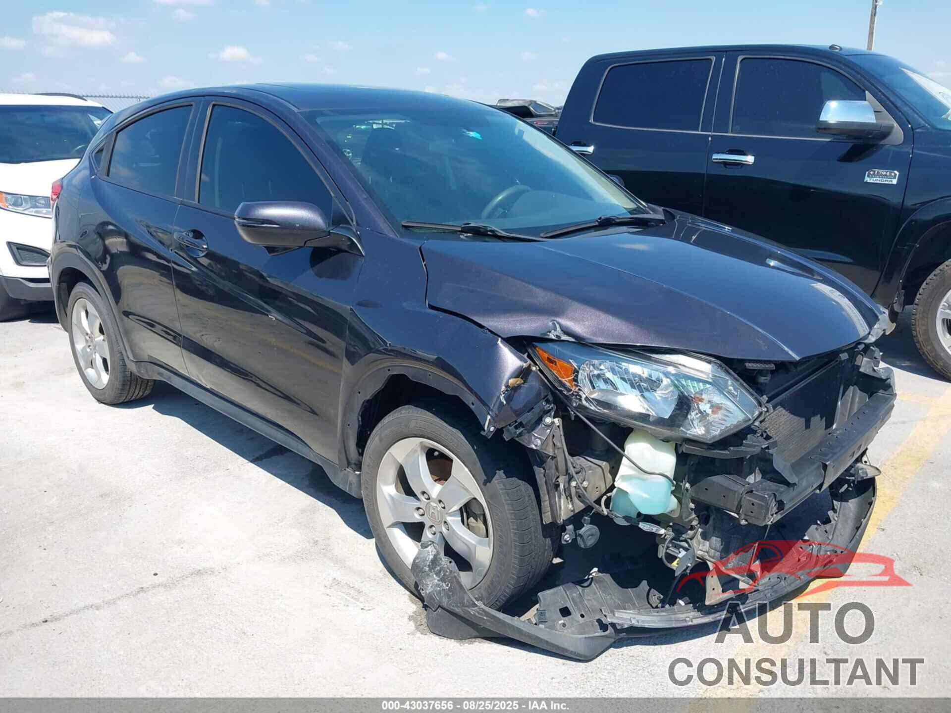 HONDA HR-V 2016 - 3CZRU5H5XGM740410